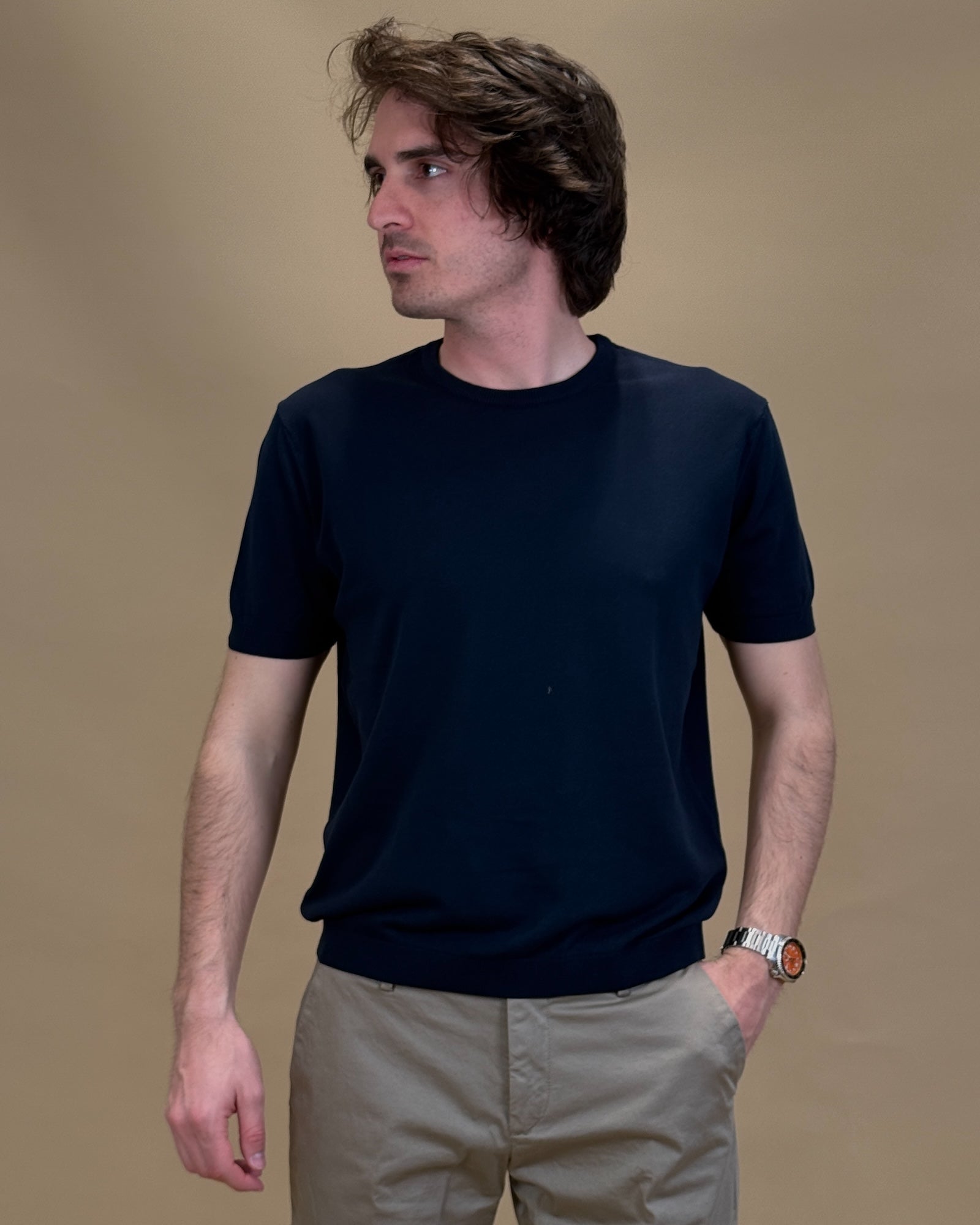 T-shirt in Filo 56063Y 60 Gaffi 