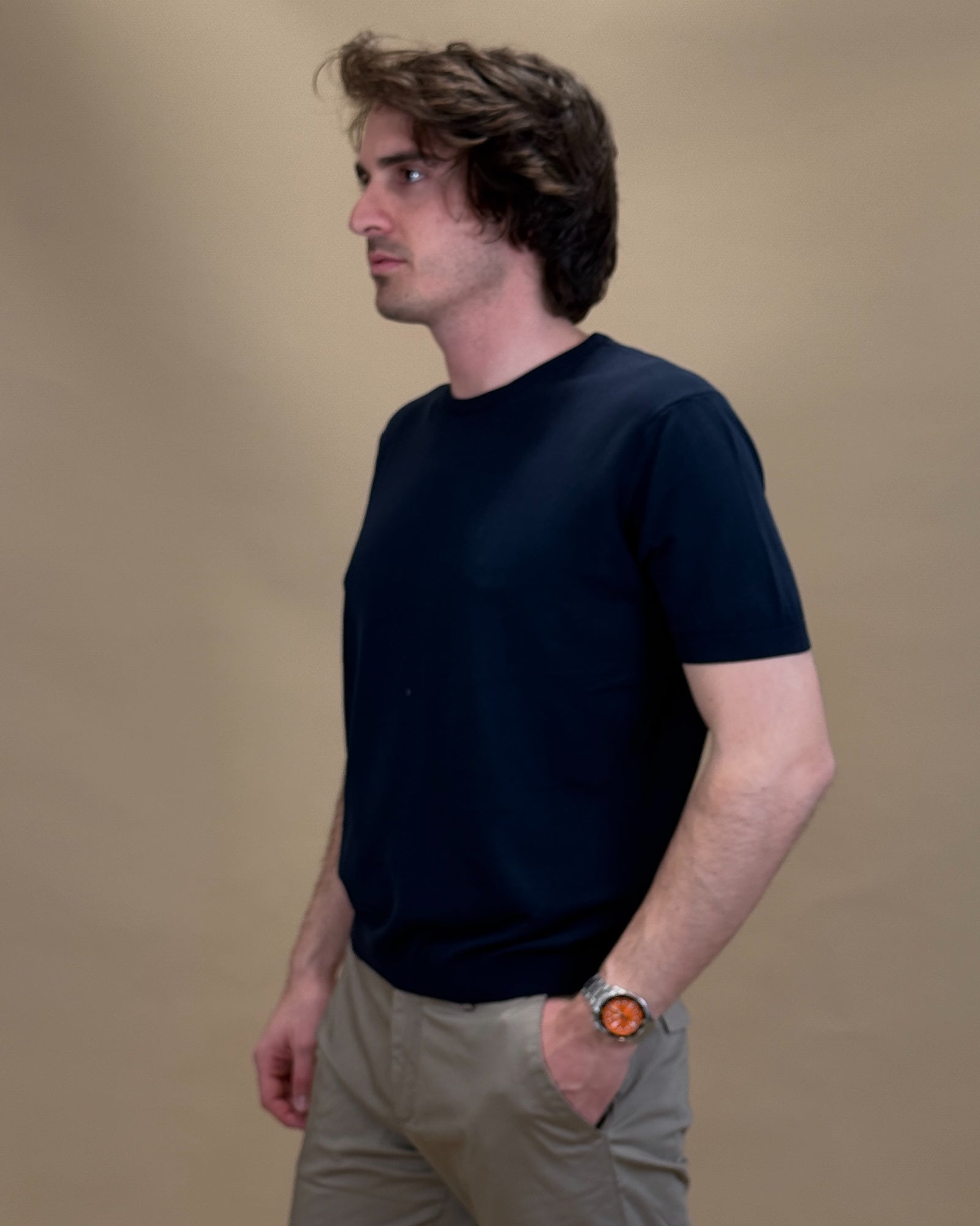 T-shirt in Filo 56063Y 60 Gaffi 