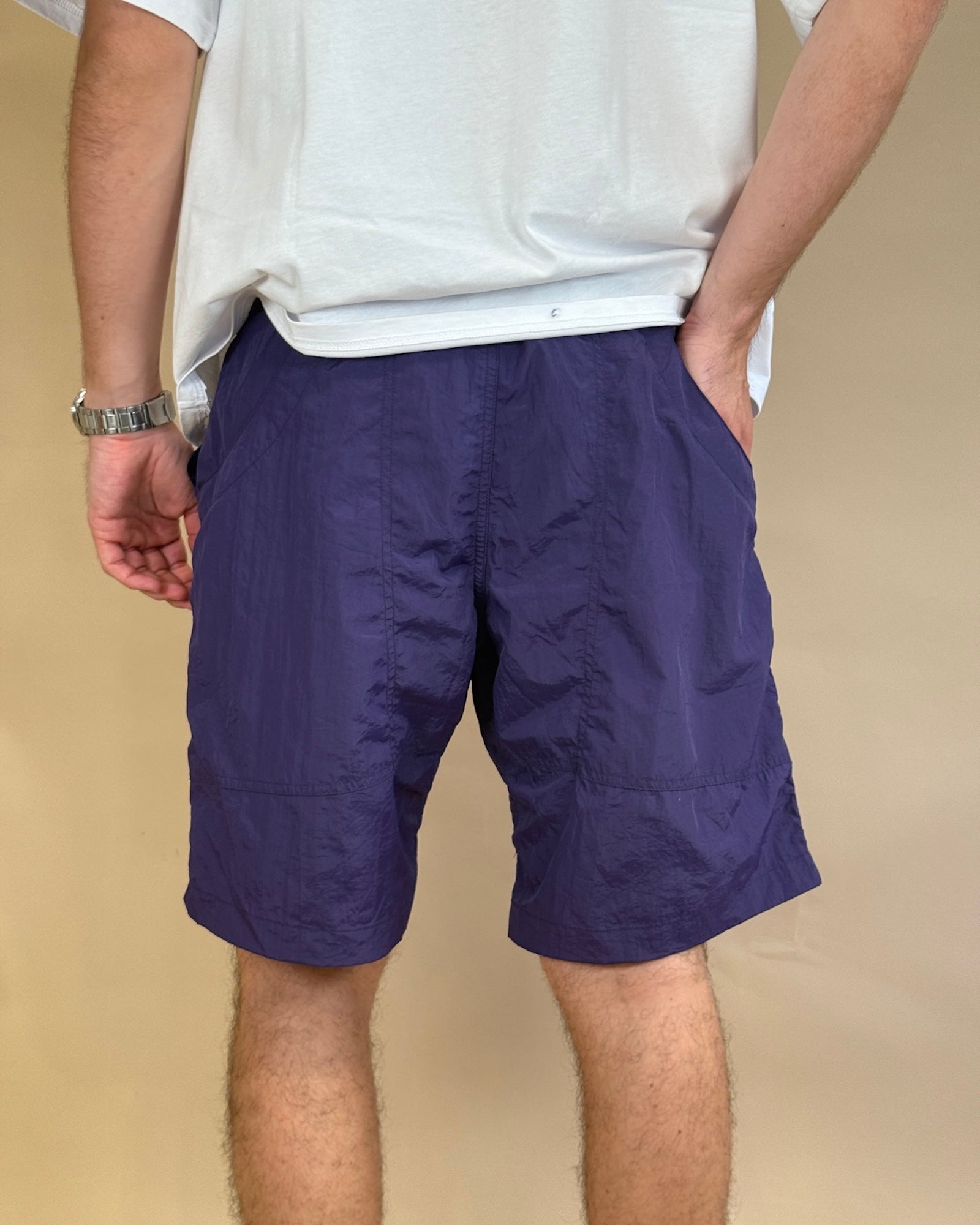 Shorts Nylon Climbers' Purple NS23069 03 Bennet Works 