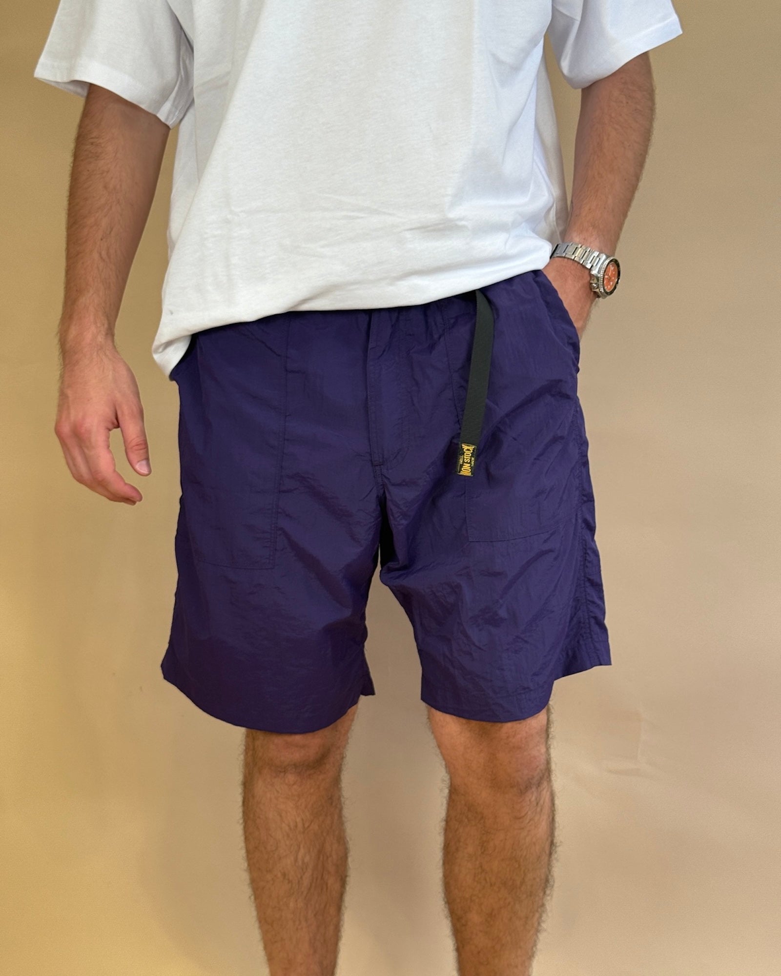Shorts Nylon Climbers' Purple NS23069 03 Bennet Works 