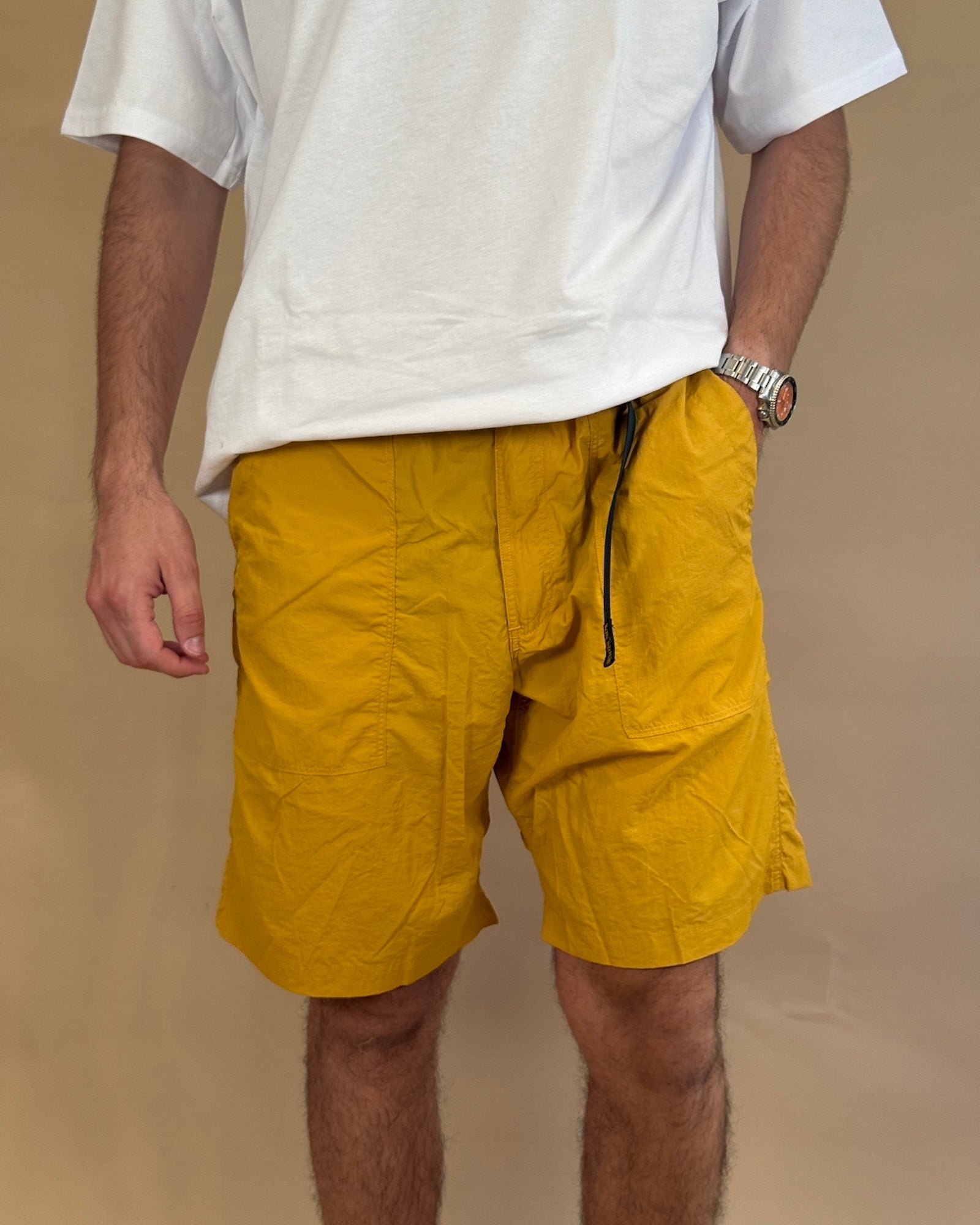Shorts Nylon Climbers' Yellow NS23069 04 Bennet Works 