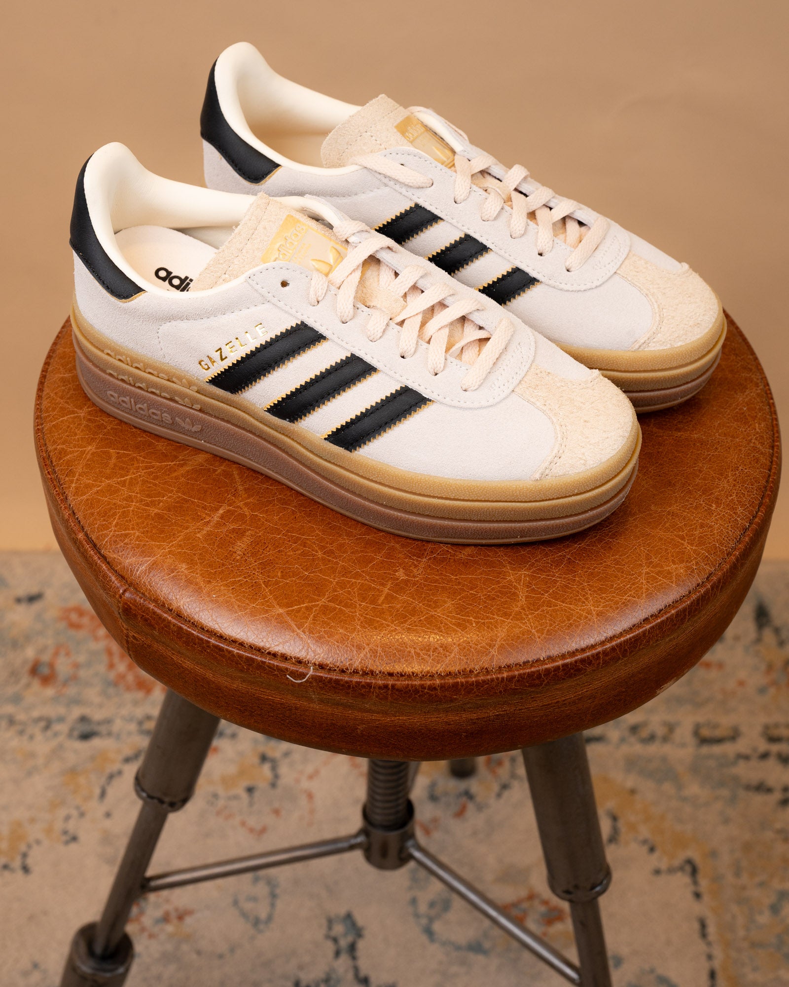 Sneakers Gazelle Bold White/Black JS3892 UNICA Adidas 