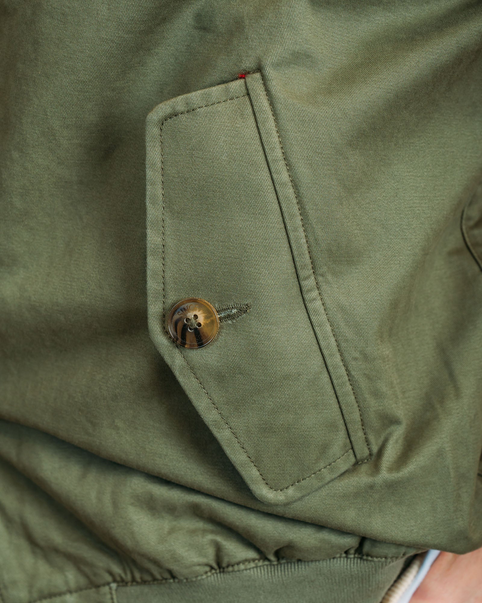 Giacca G9 Twill Lichen Green BRCPS1166 6014 Baracuta 
