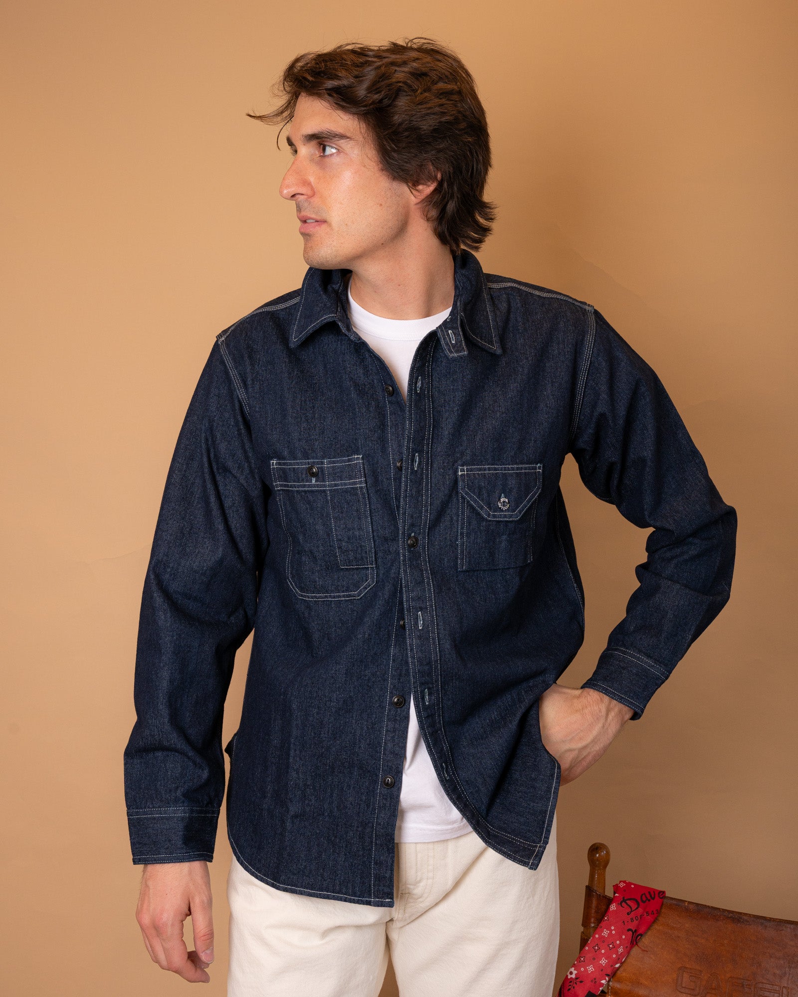 Workshirt Denim Blu DW UNICA Bennet Works 