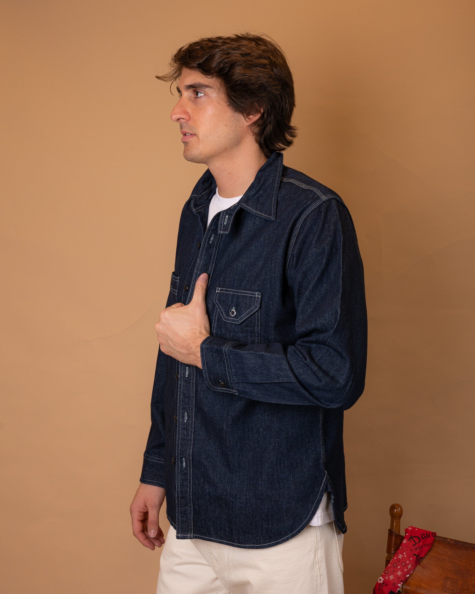 Workshirt Denim Blu DW UNICA Bennet Works 
