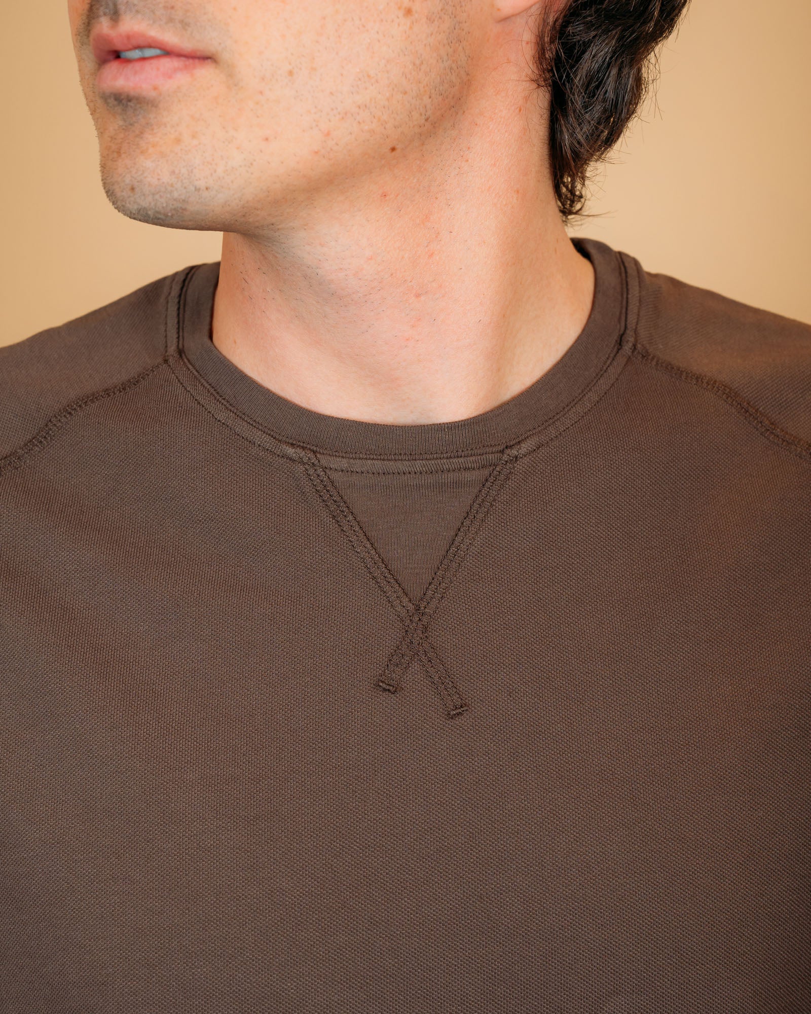 T-shirt Salem Piquet Brown BLKM1006-03 BR Bl'ker 