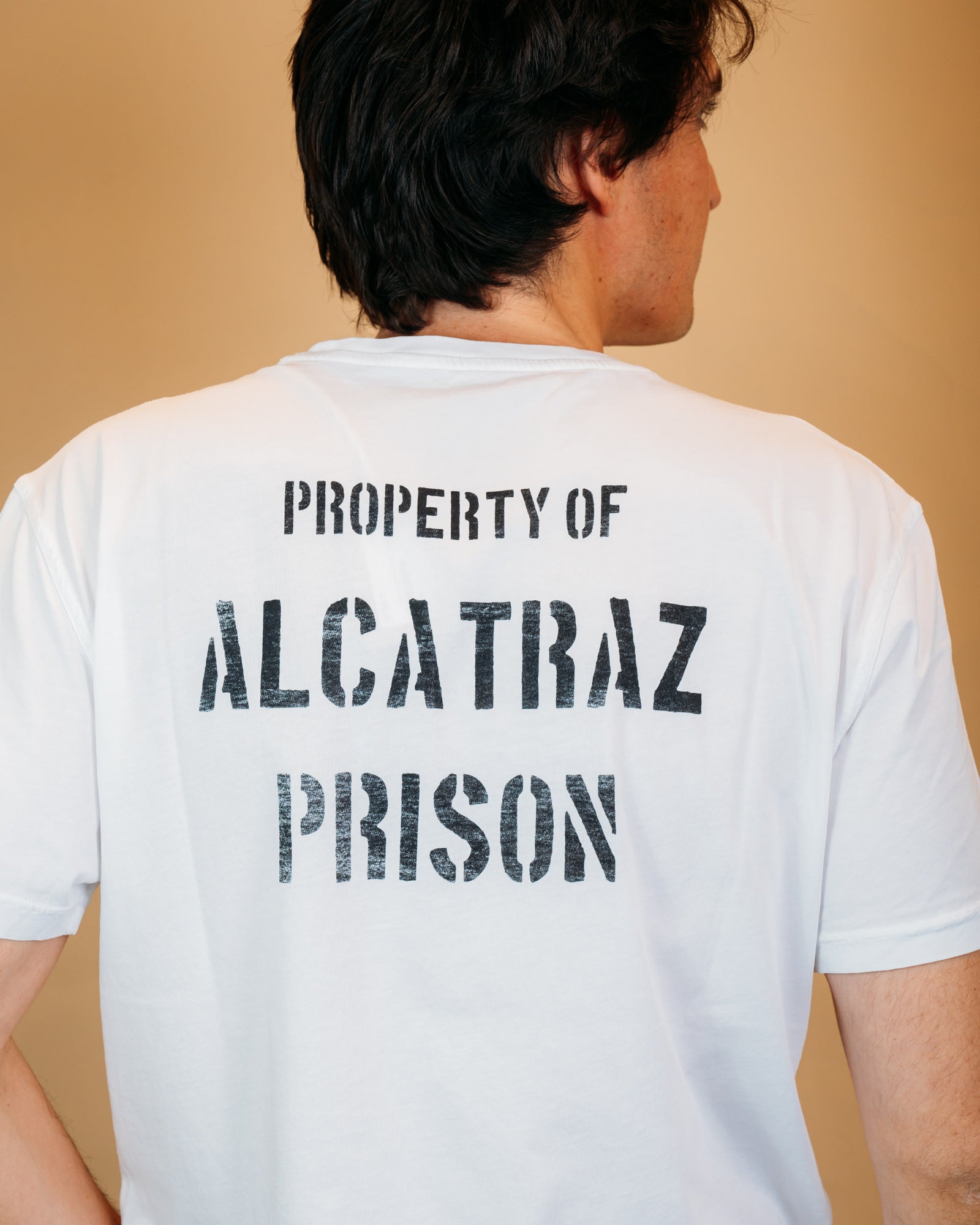 T-shirt Graphic Alcatraz White BLKM8000 16 Bl'ker 