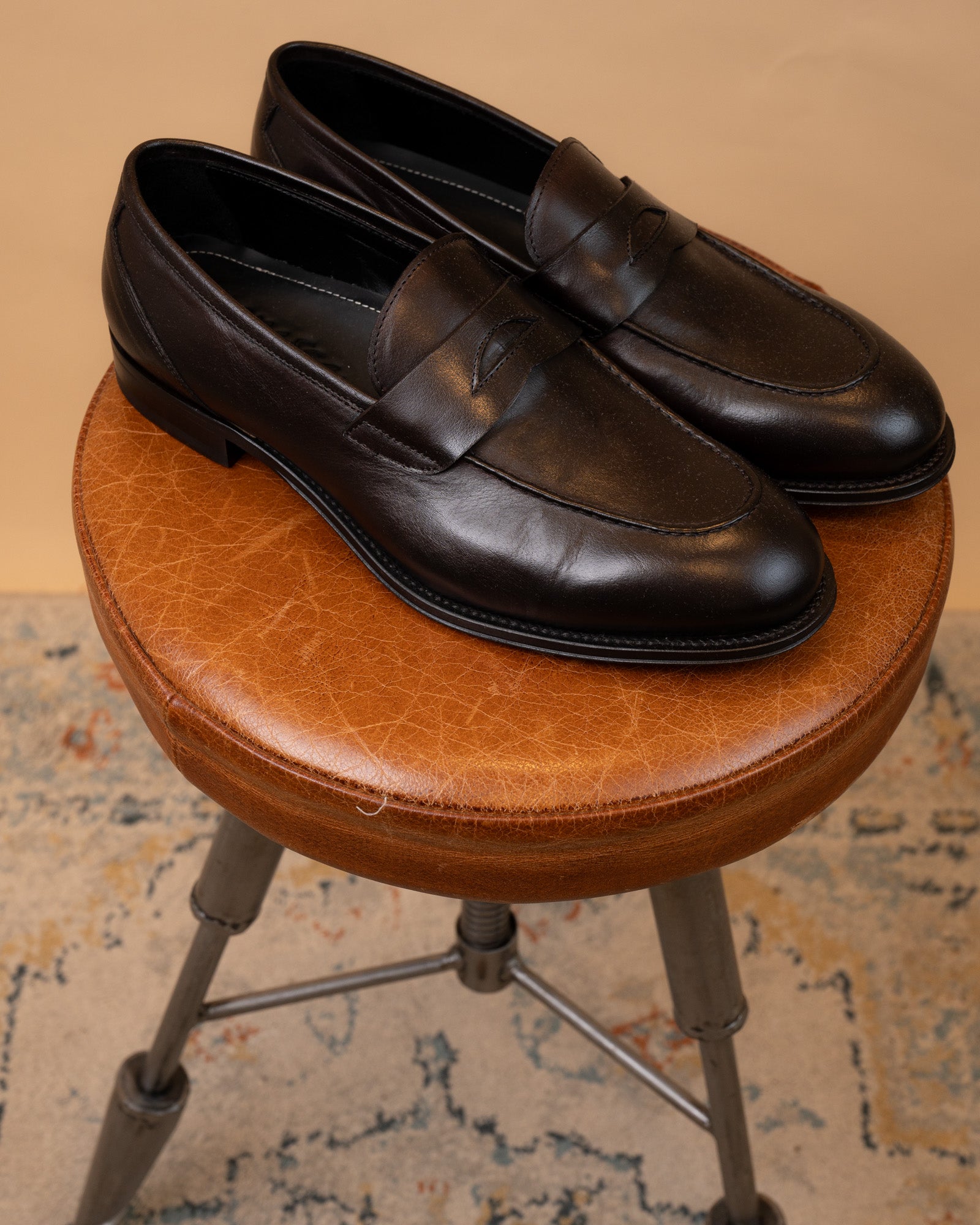 Mocassino Penny Loafer Moro 4021FWTFRMFR MO Crisci x Gaffi 