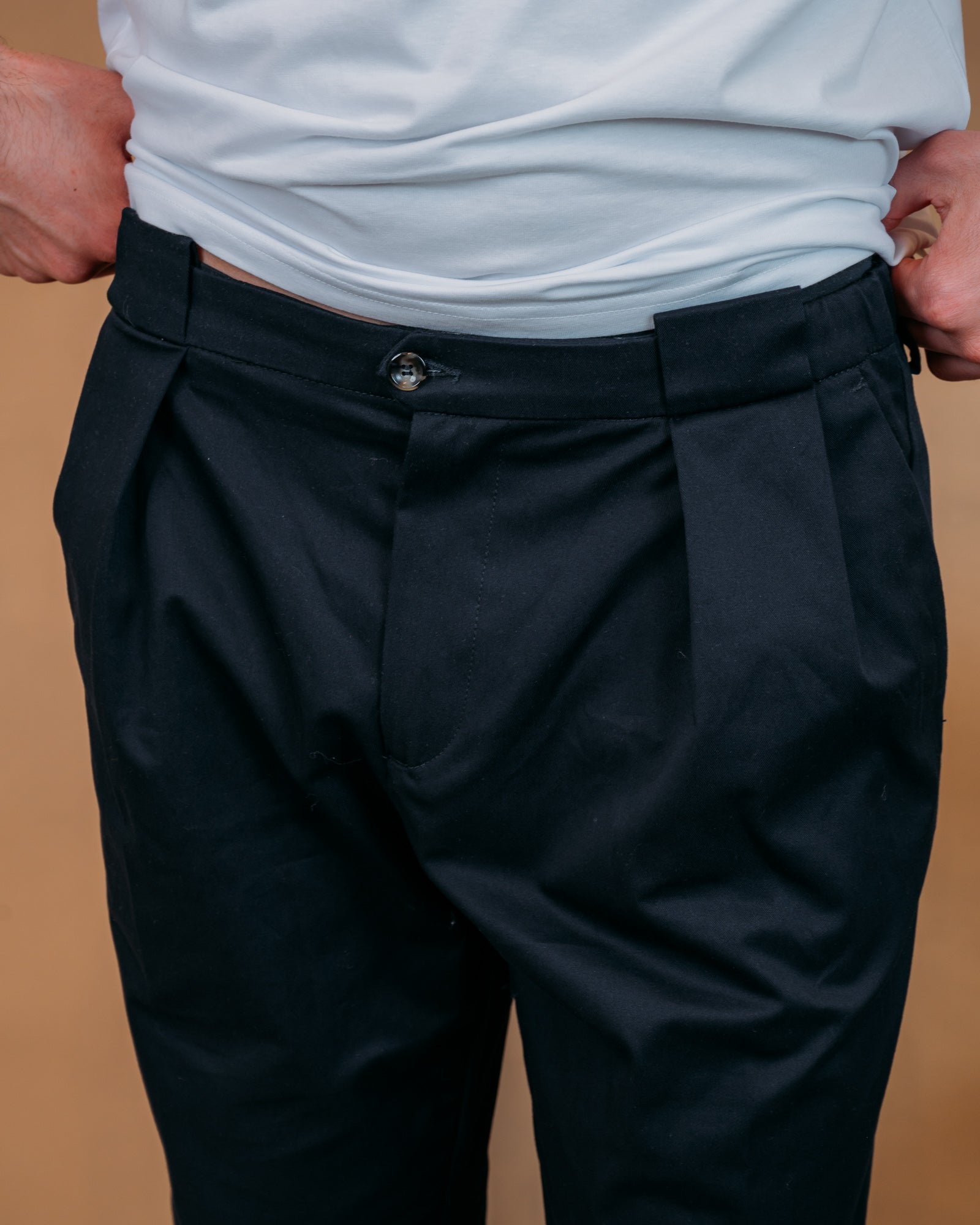 Pantaloni Tirana Navy GATIR7845S26 016 Gaffi 