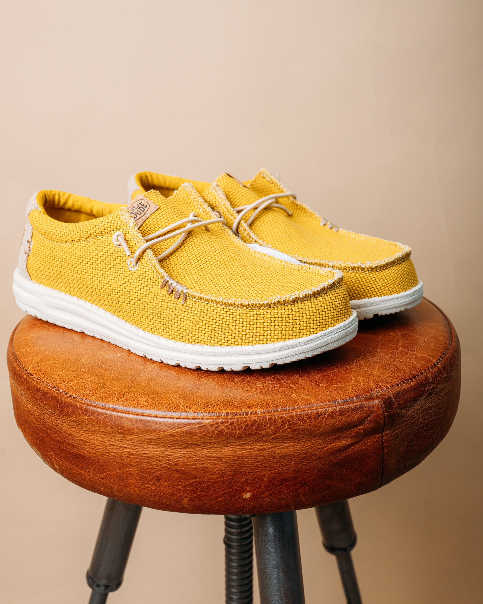 Scarpe Wally Braided Golden Yellow 40003 77H Hey Dude 