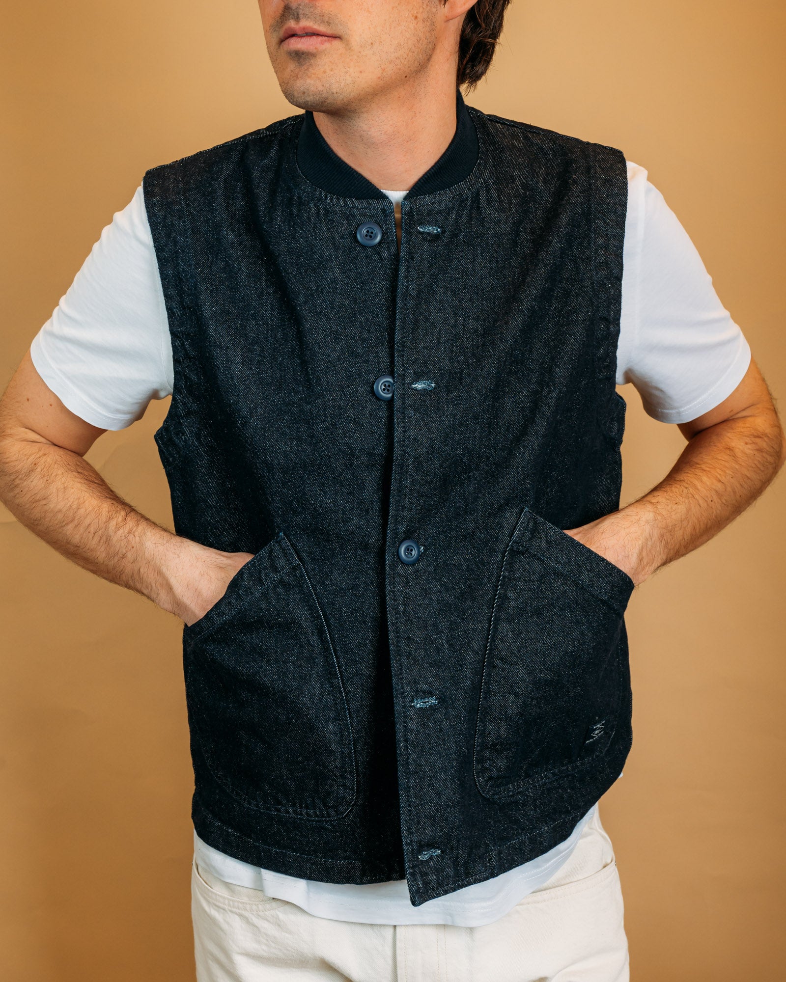 Gilet Marsh Denim Dark Blue JMDNM C99 Impure 