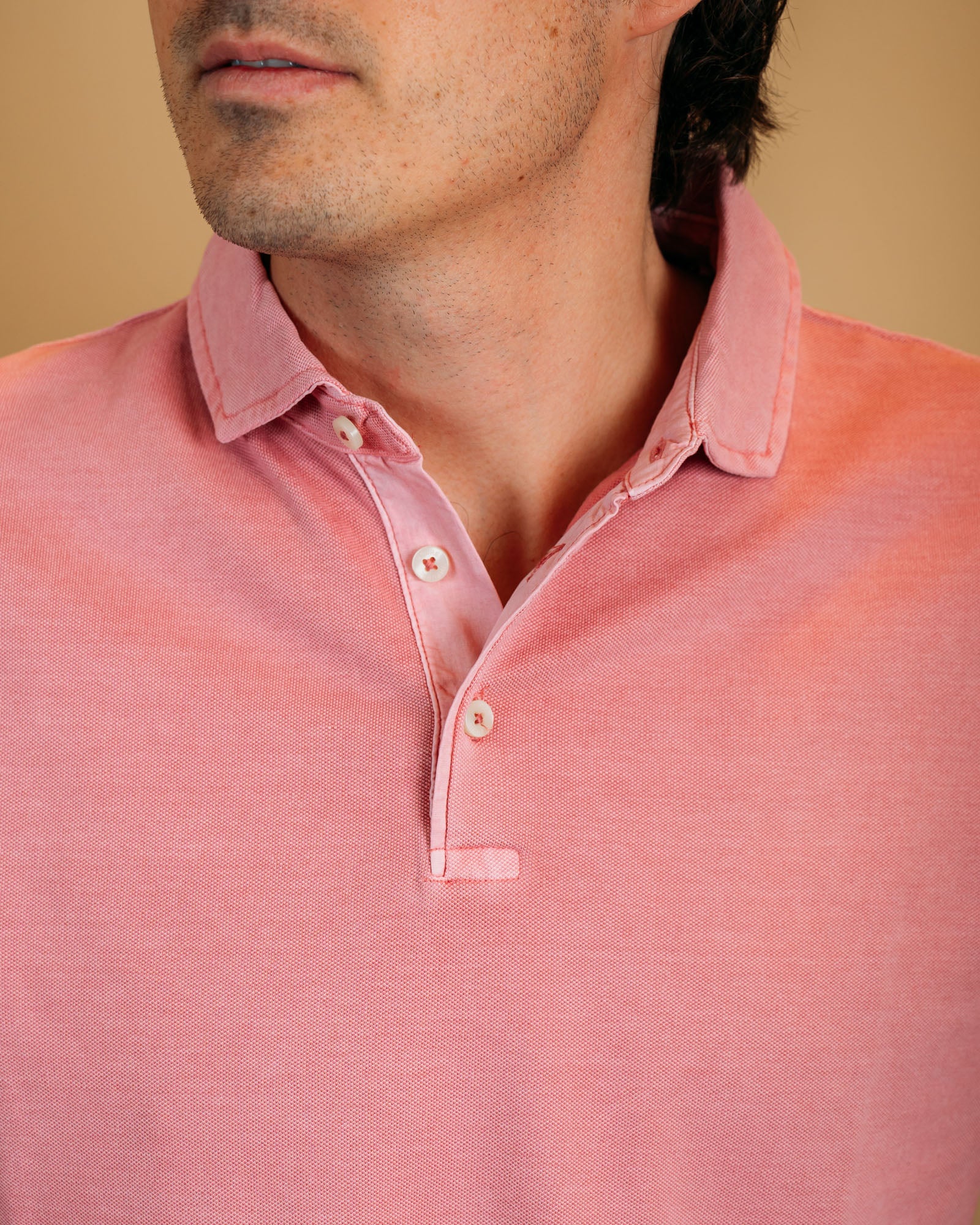 Polo Peter Pink OMPIQ C75 Impure 