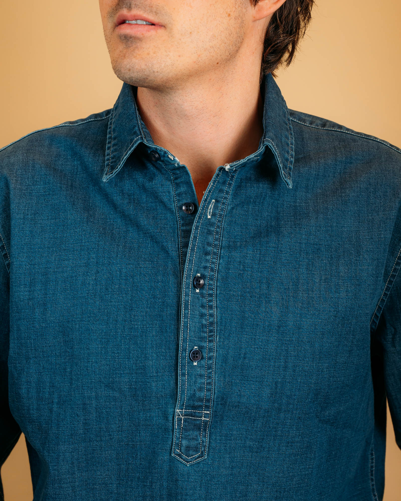 Camicia Cleveland Blue Denim SMDST C27 Impure 