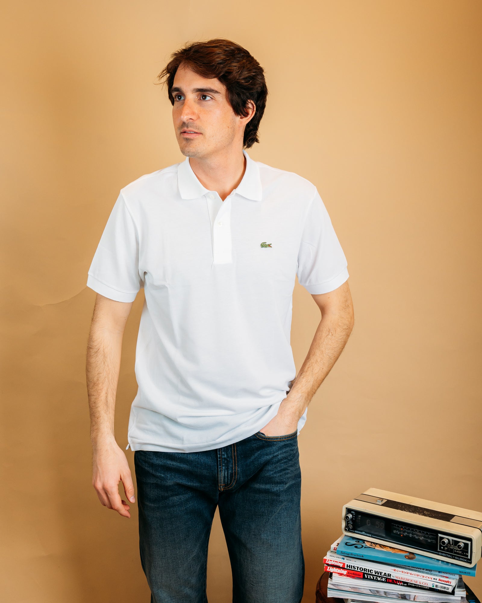 Polo L.12.12 Light Bianco PH9851 001 Lacoste 
