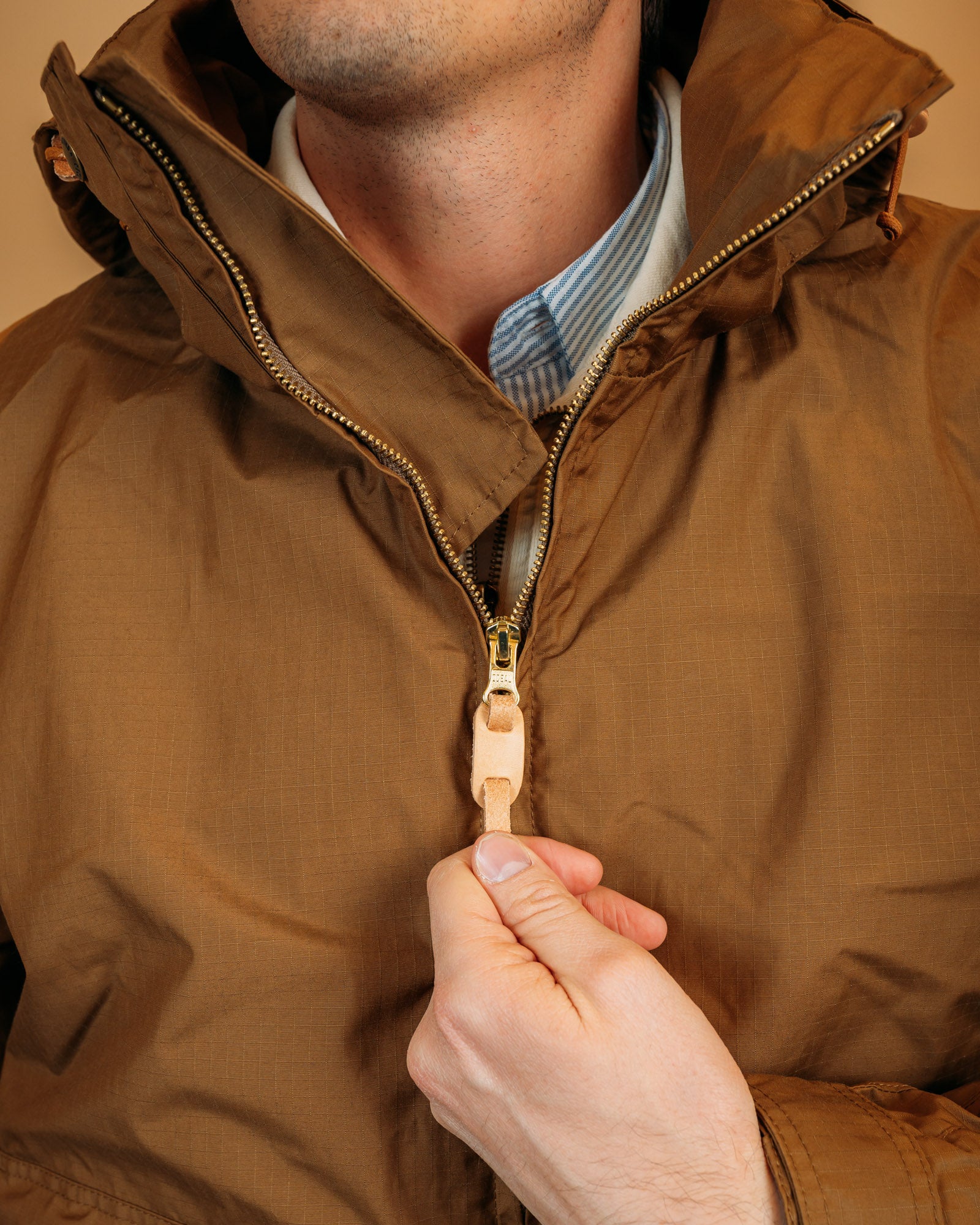 All Seasons Blazer Coat Tan 6038 TA Manifattura Ceccarelli 
