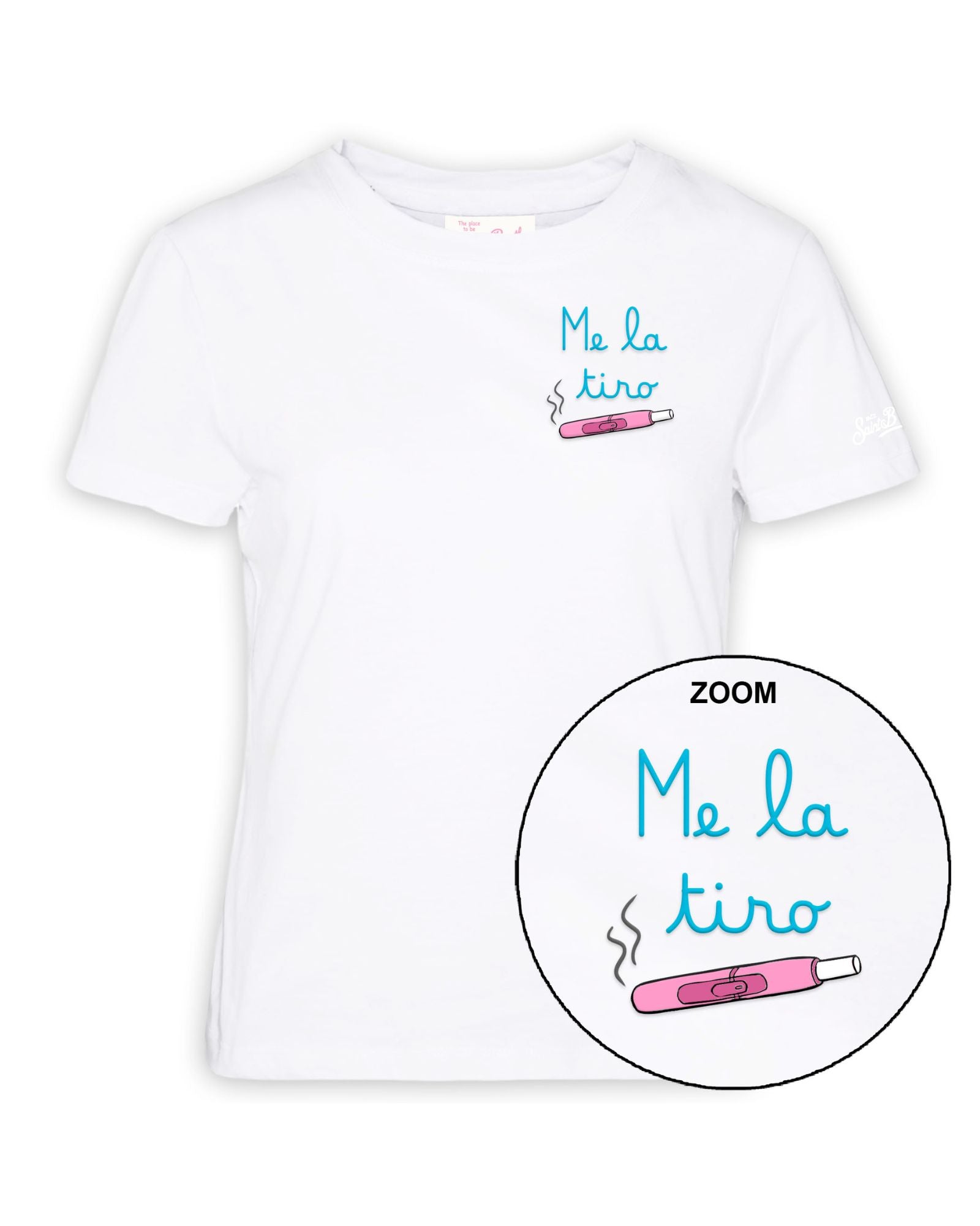 T-shirt Emilie Me La Tiro EMI001 09586L MC2 Saint Barth 