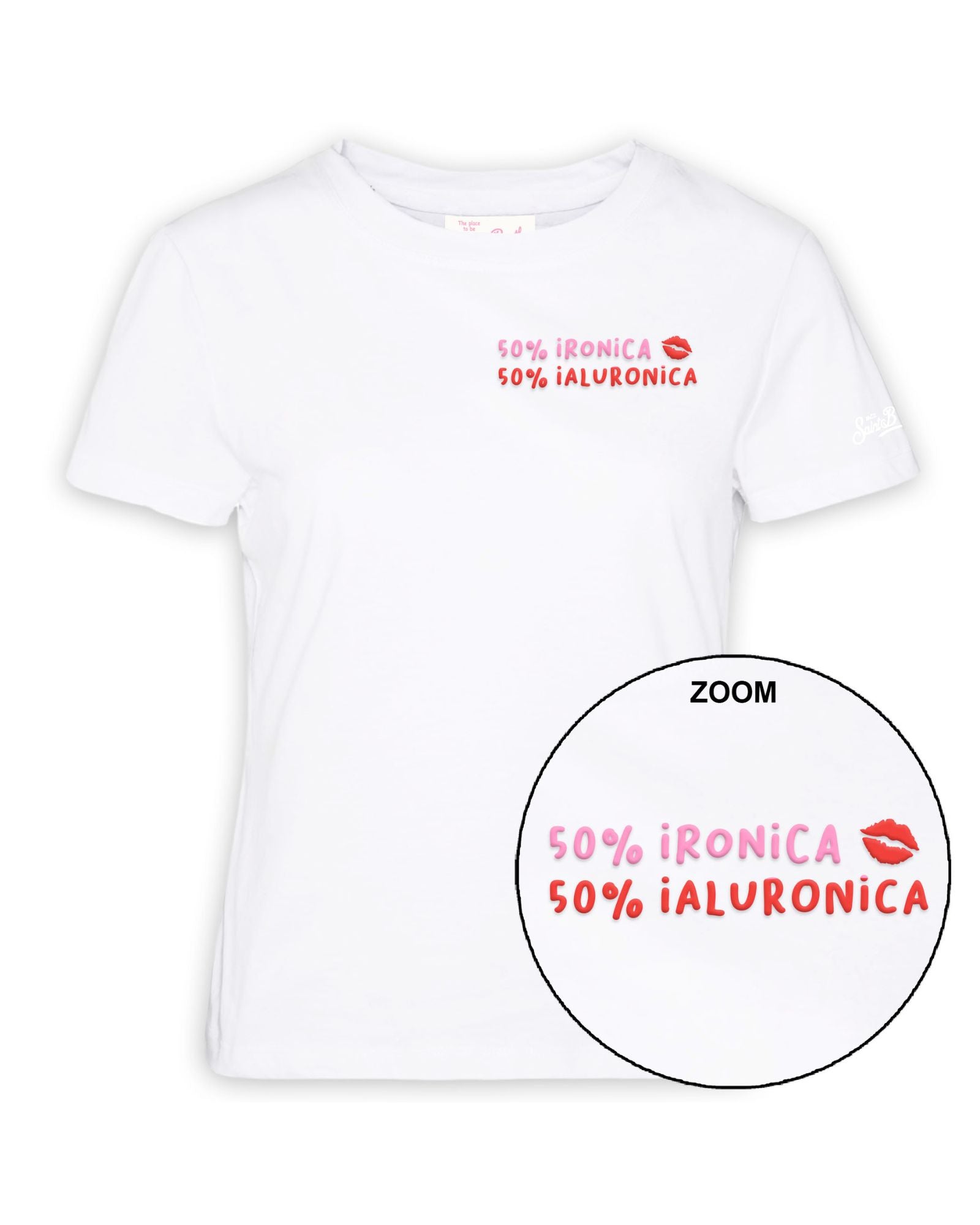 T-shirt Emilie Ironica Ialuronica EMI001 09761L MC2 Saint Barth 