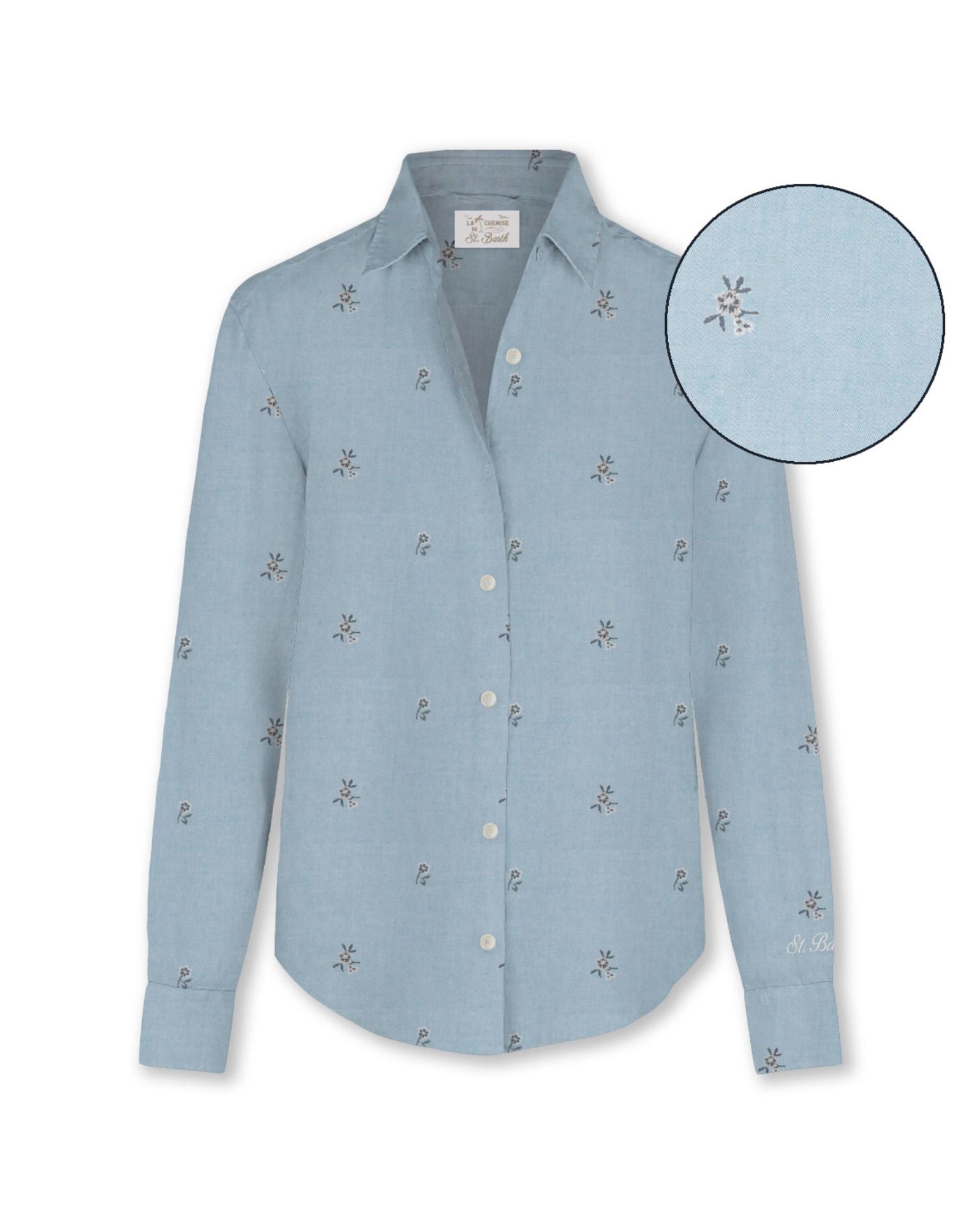 Camicia Meredith Flowers MDH001 00379L MC2 Saint Barth 