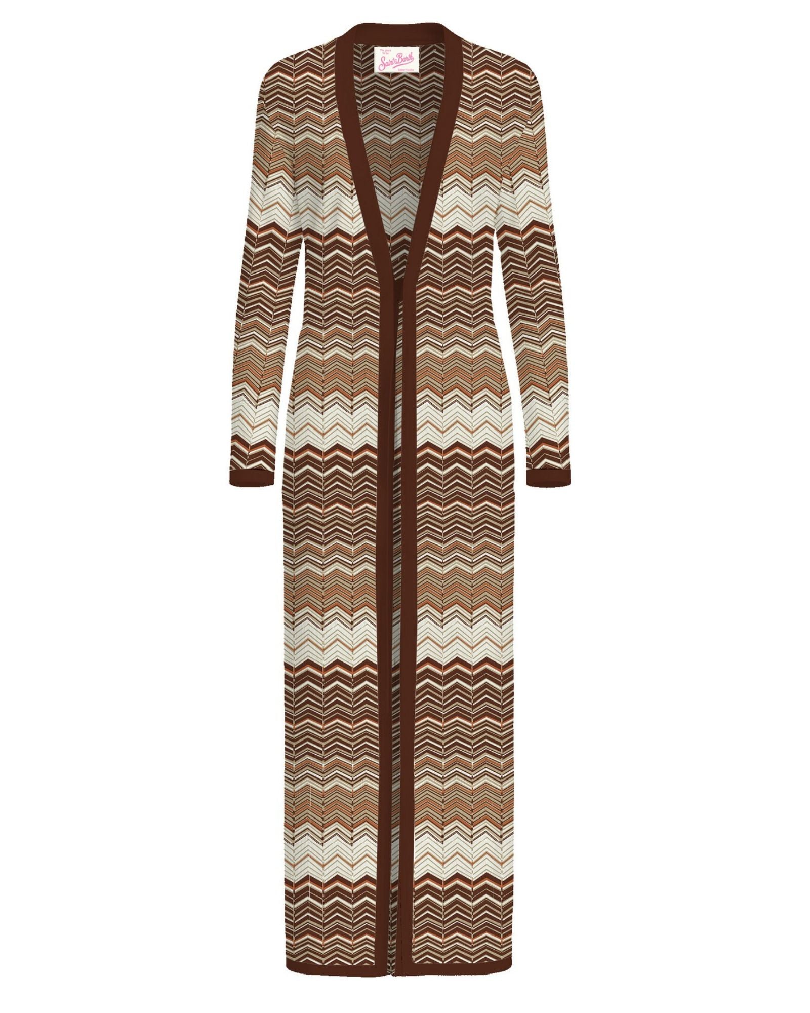 Cardigan Tonia Sea Wave Lurex TON001 09498L MC2 Saint Barth 