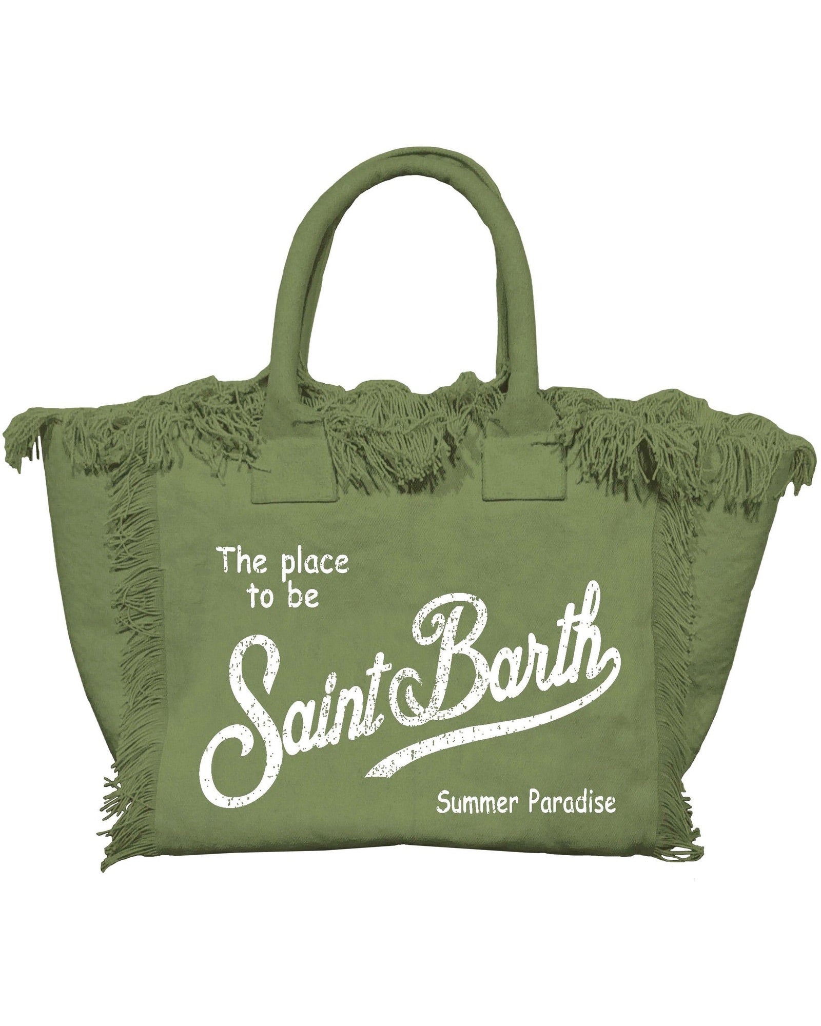 Borsa Vanity Green Military VANI001 00099L MC2 Saint Barth 