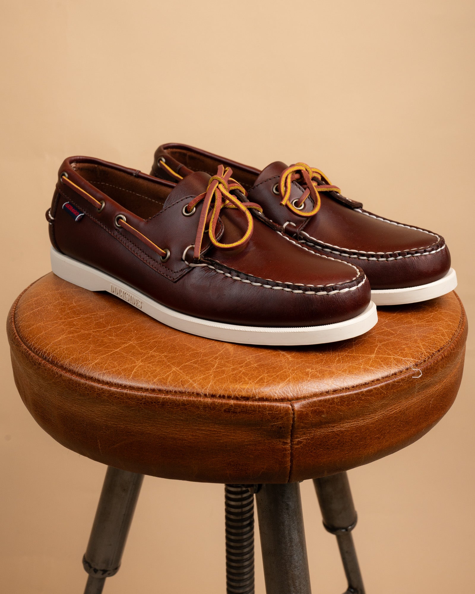 Scarpe da Barca Docksides Portland Paxed Brown 70000G0 900 Sebago 
