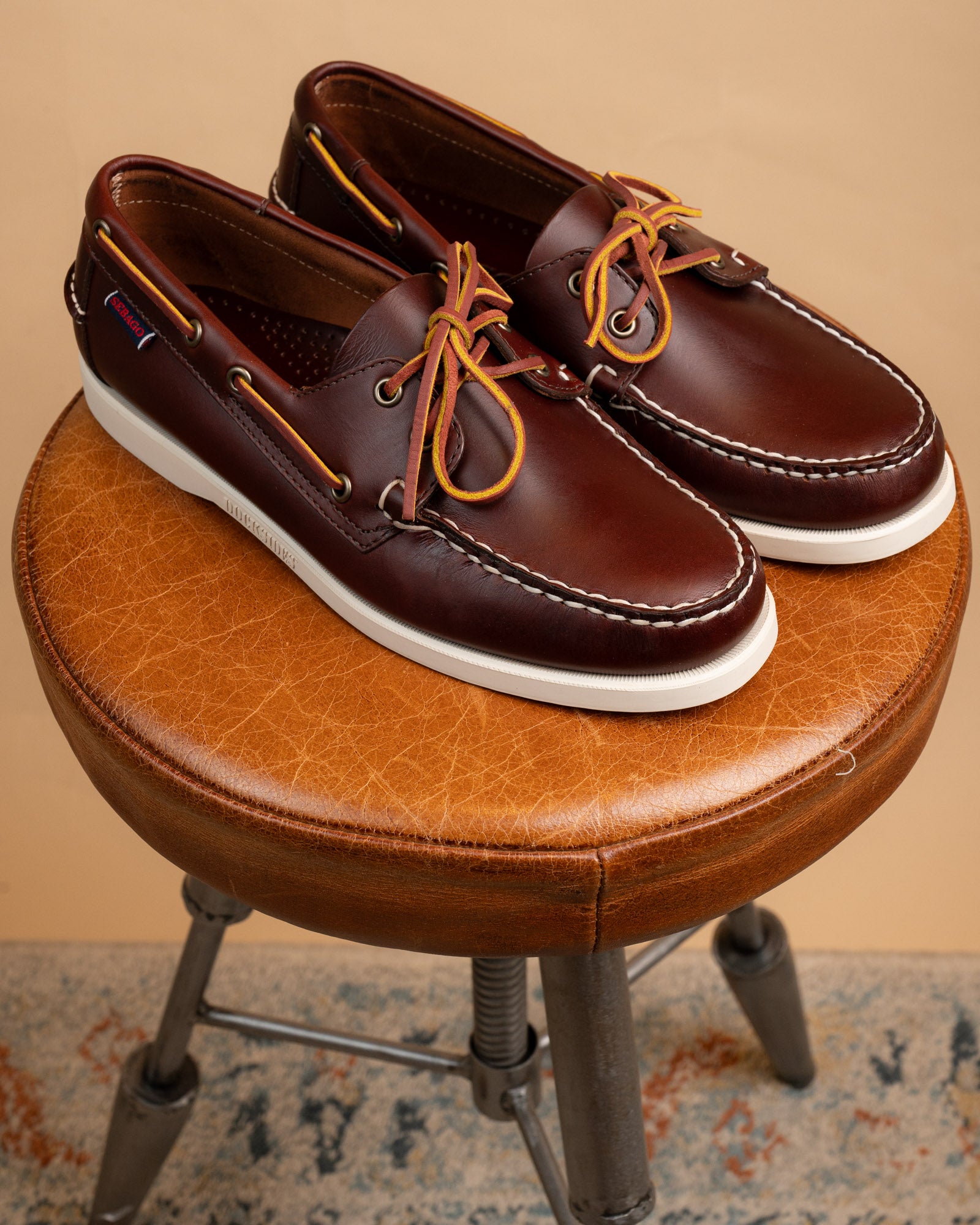 Scarpe da Barca Docksides Portland Paxed Brown 70000G0 900 Sebago 