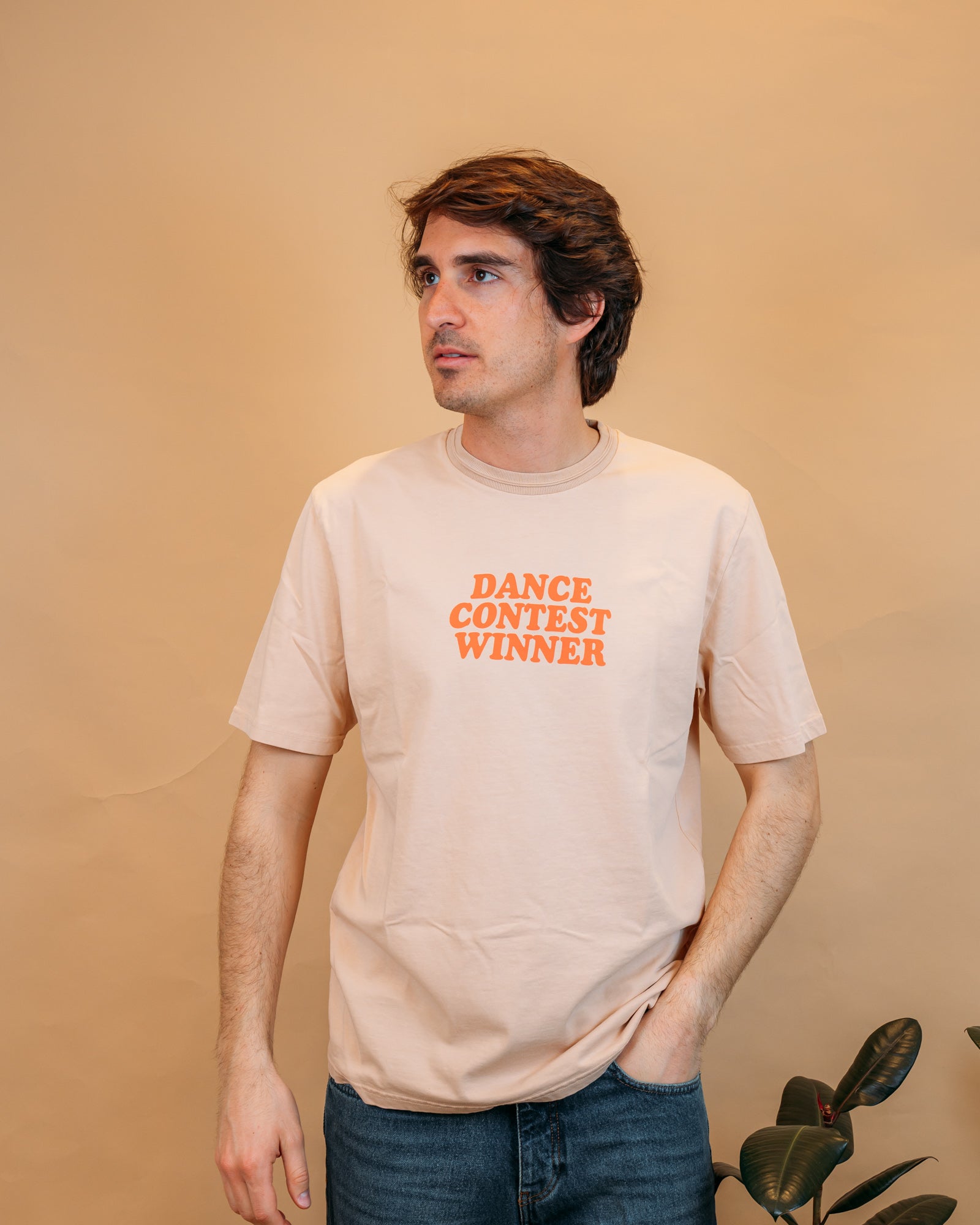 T-shirt Embossed Pesca EMBOSSED PE Wooden 