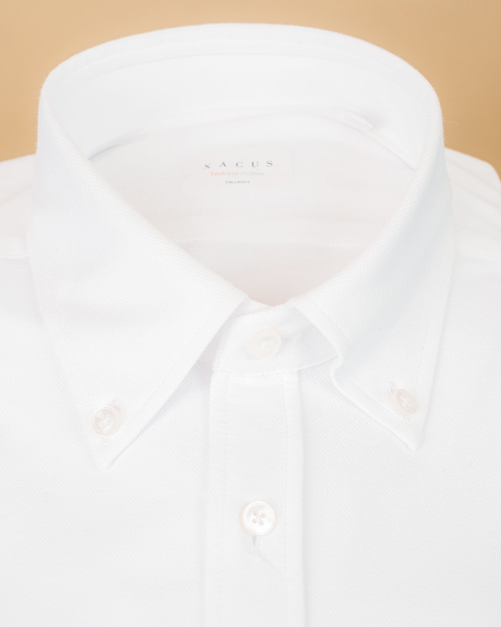 Camicia Natural Active Bianco ACN507ML 91601 001 Xacus 