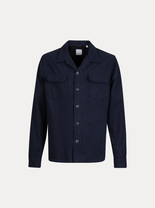 Overshirt Fustagno Blu