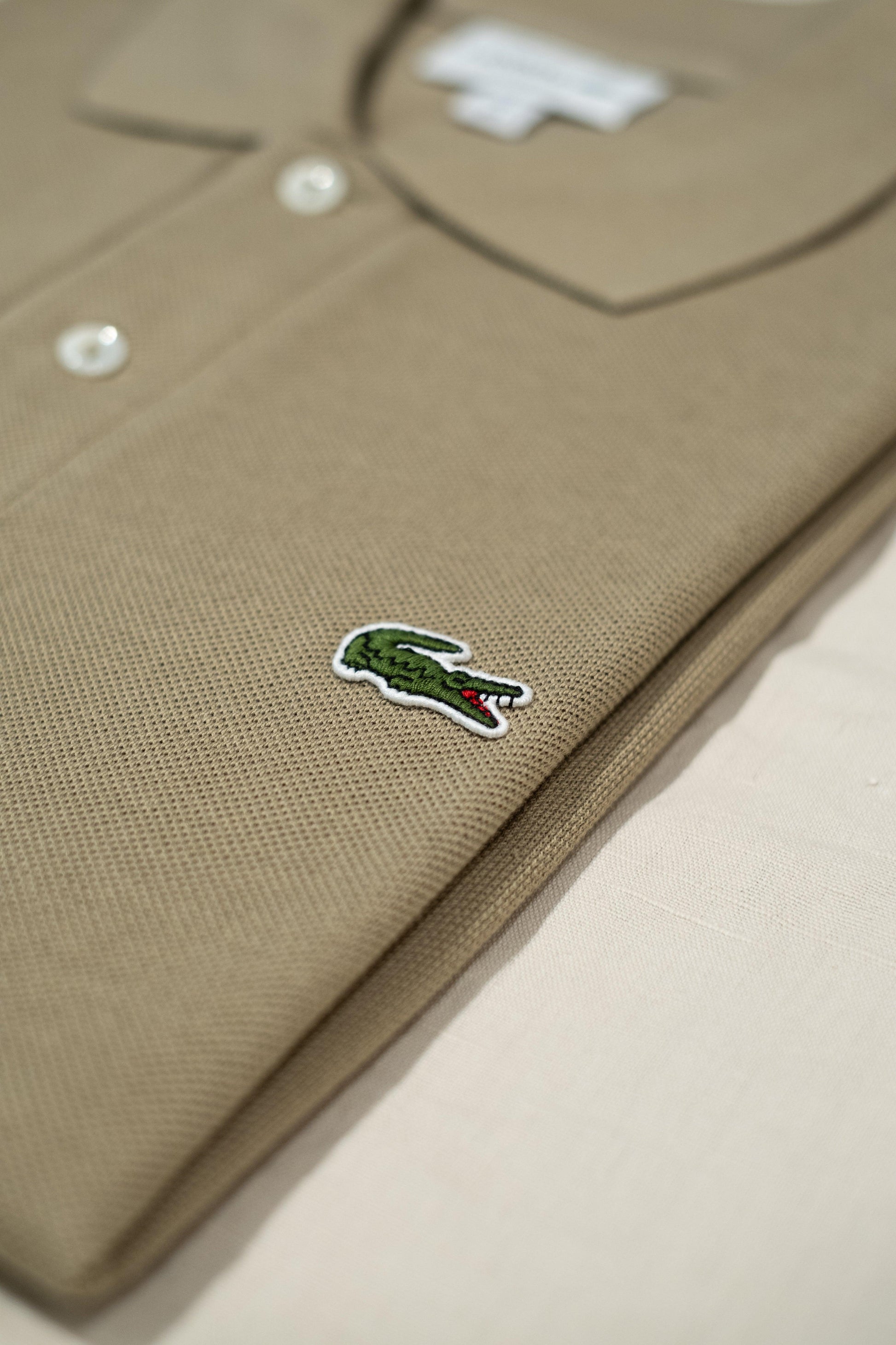 Gaffi Store 1966 Polo Originale L.12.12 Beige Lacoste