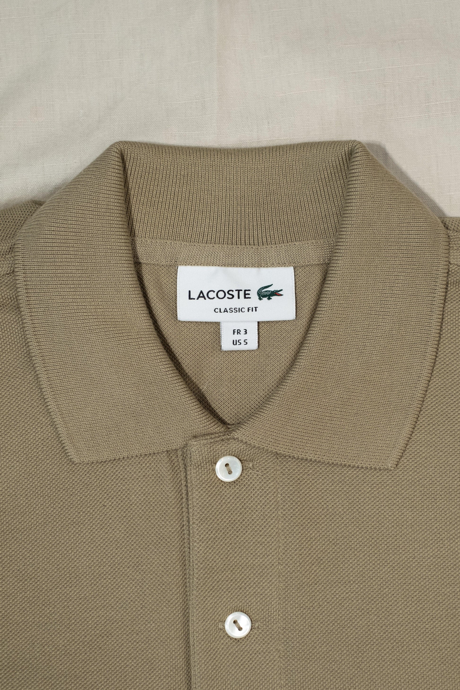 Gaffi Store 1966 Polo Originale L.12.12 Beige Lacoste