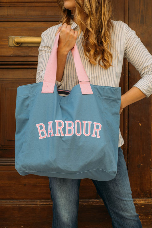 gaffi-store-1966-chambray-blue-barbour-pe24-logo-holiday-tote-bag-1