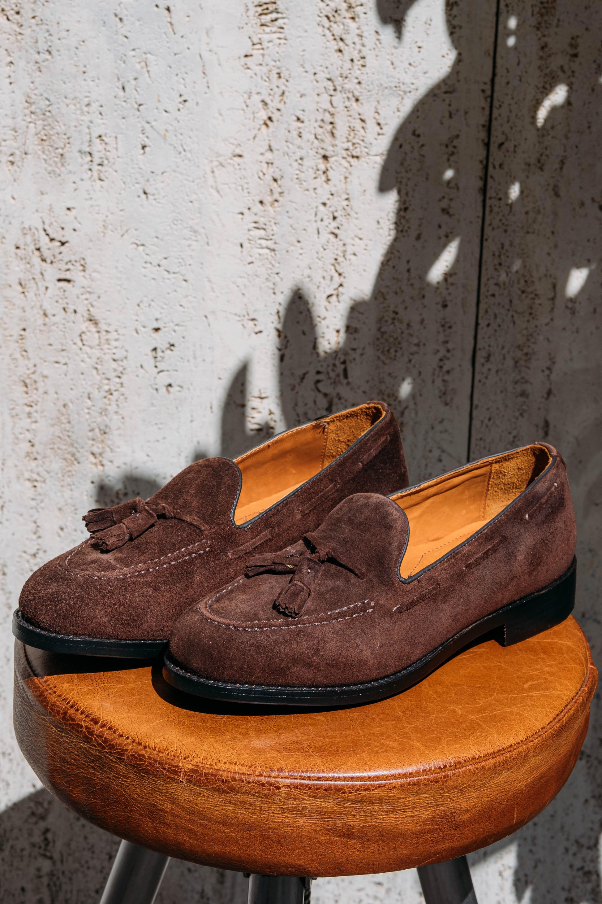 Gaffi Store 1966 Moc Medford Suede GYW Dark Brown Sebago