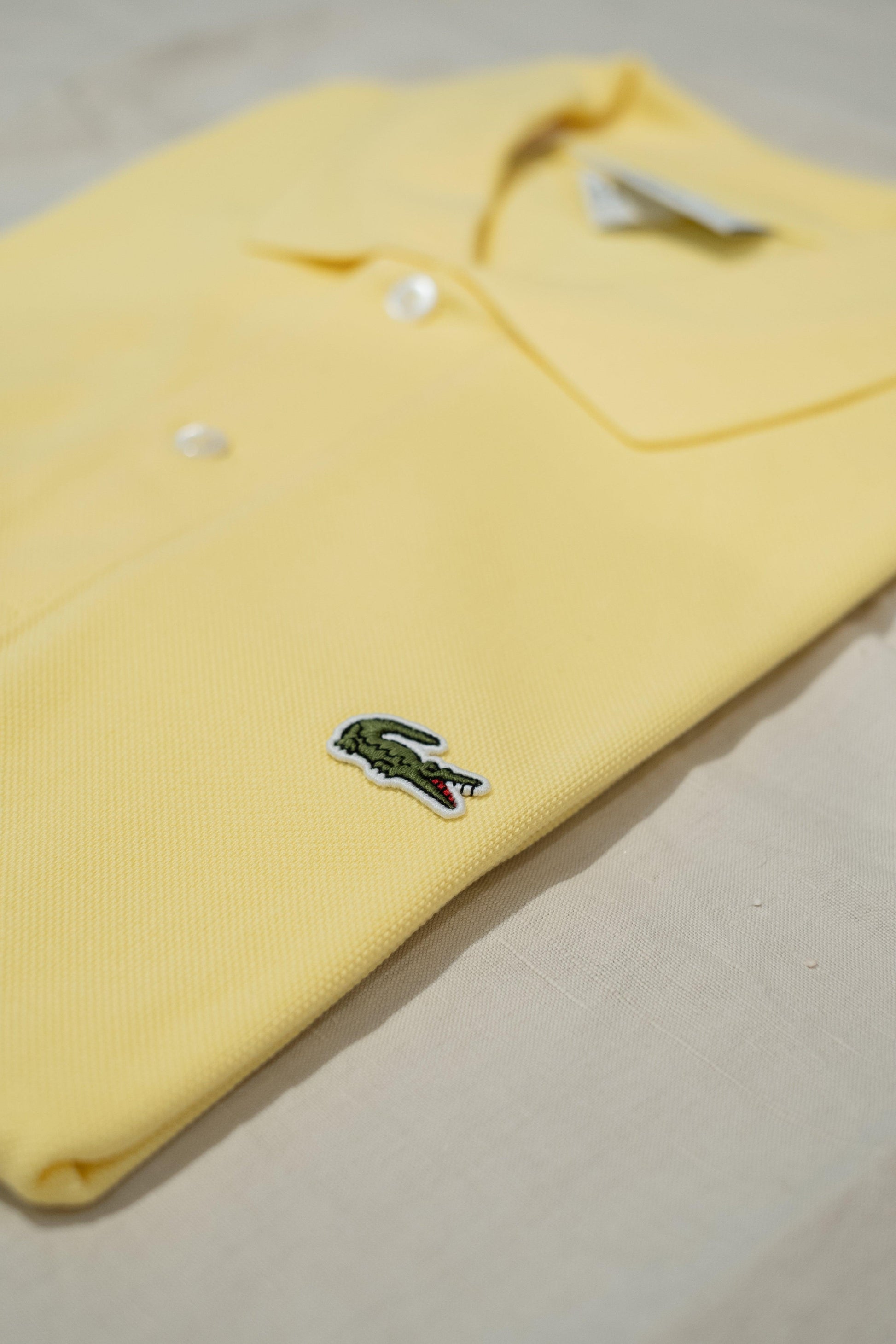 Gaffi Store 1966 Polo Originale L.12.12 Giallo Lacoste