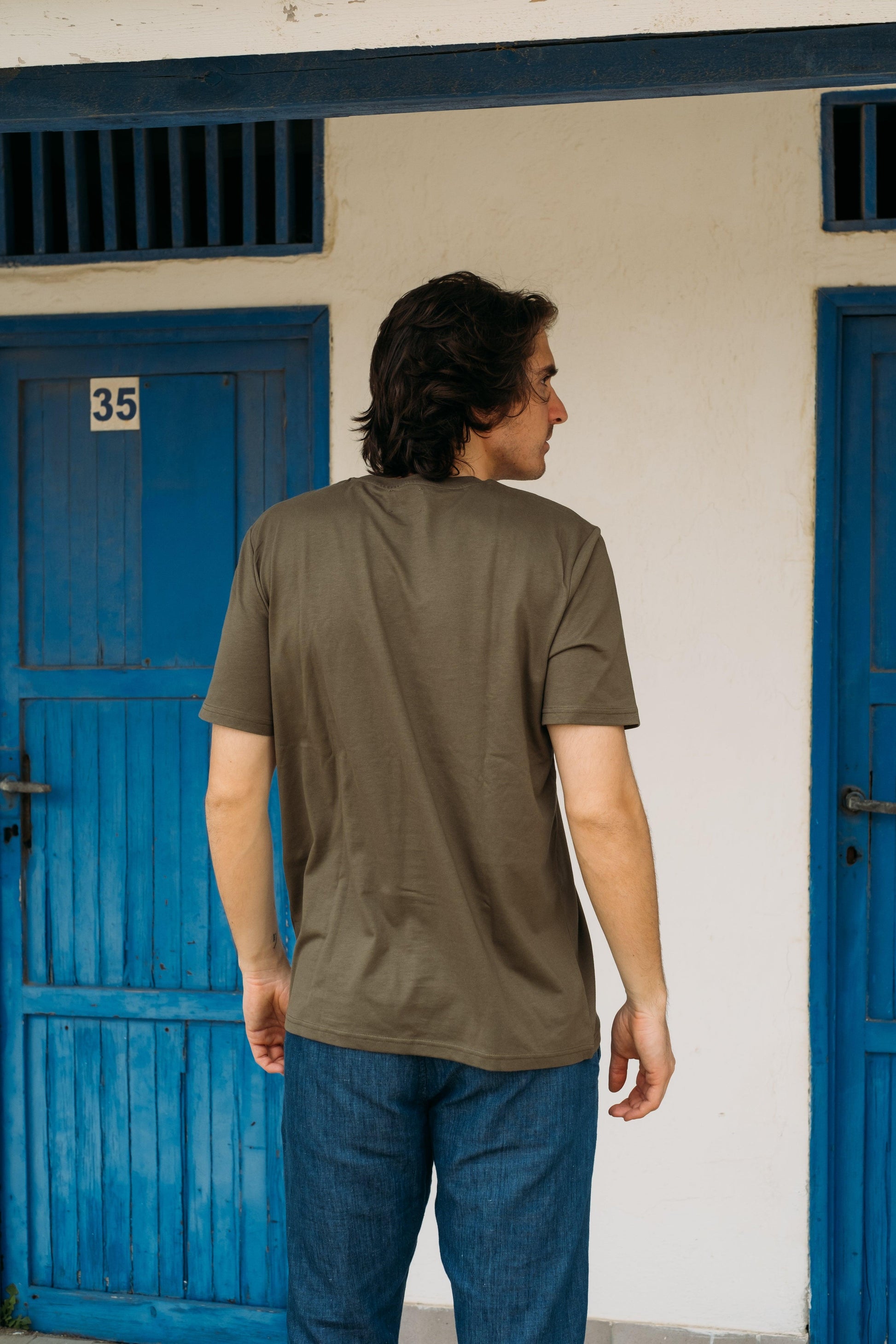 Gaffi Store 1966 Travis Tee Khaki 