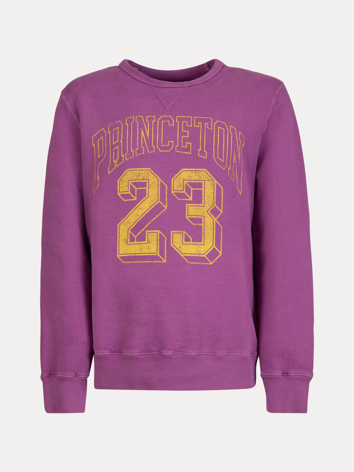 GAFFISTORE FELPA PRINCETON PURPLE WHINE BOWERY NYC