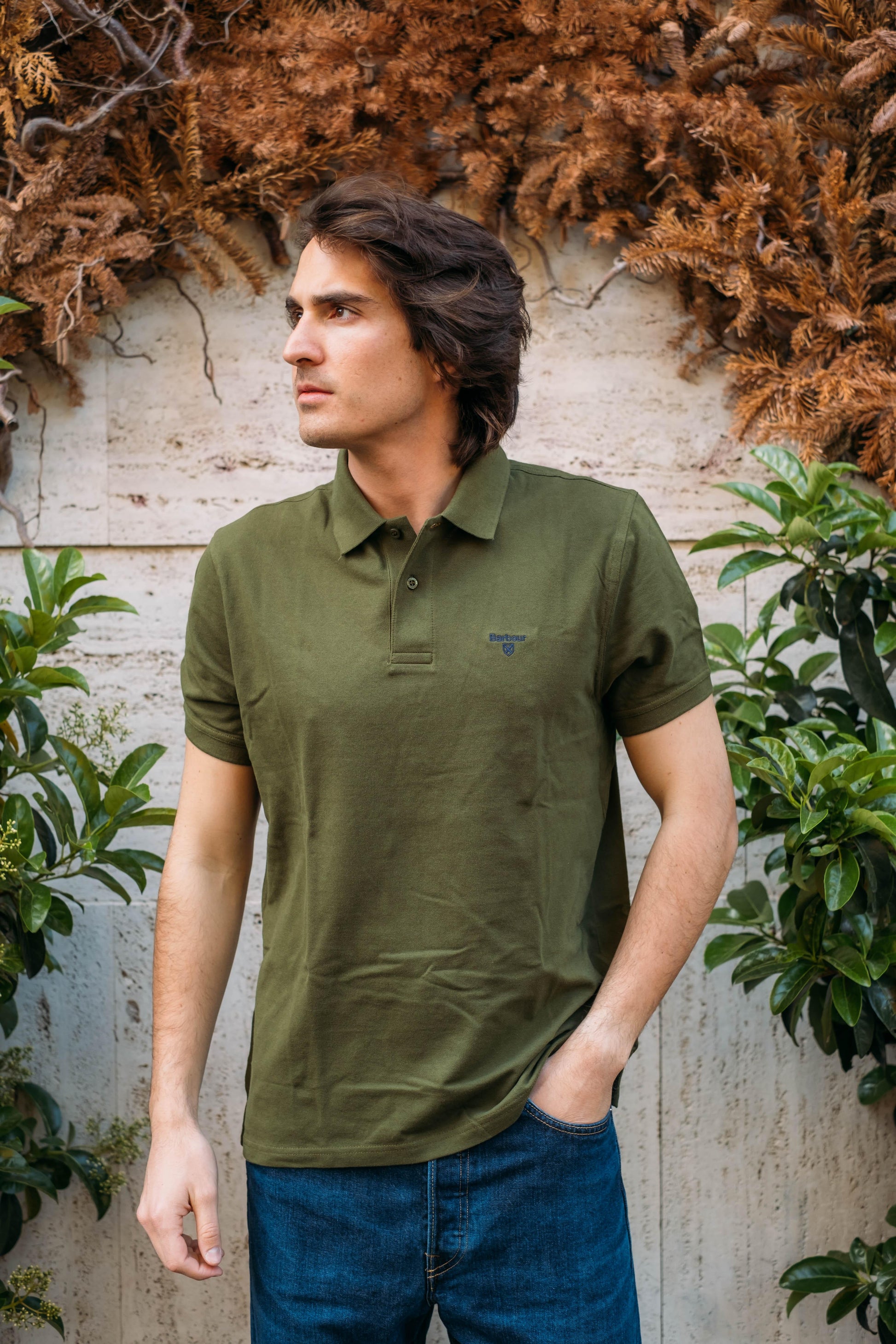 Gaffi Store 1966 Polo Sports Leggera Rifle Green Barbour