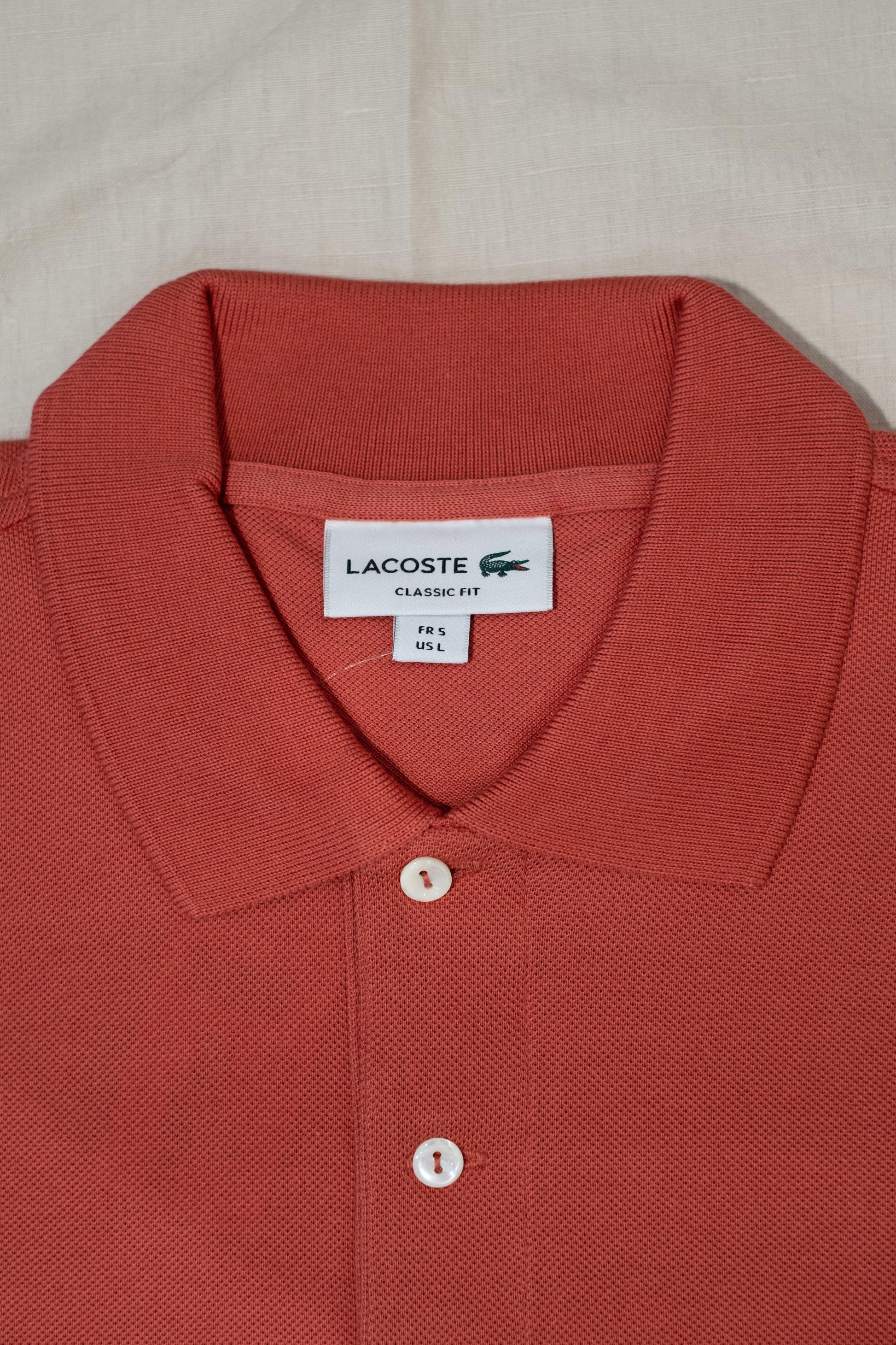 Gaffi Store 1966 Polo Originale L.12.12 Salmone Lacoste