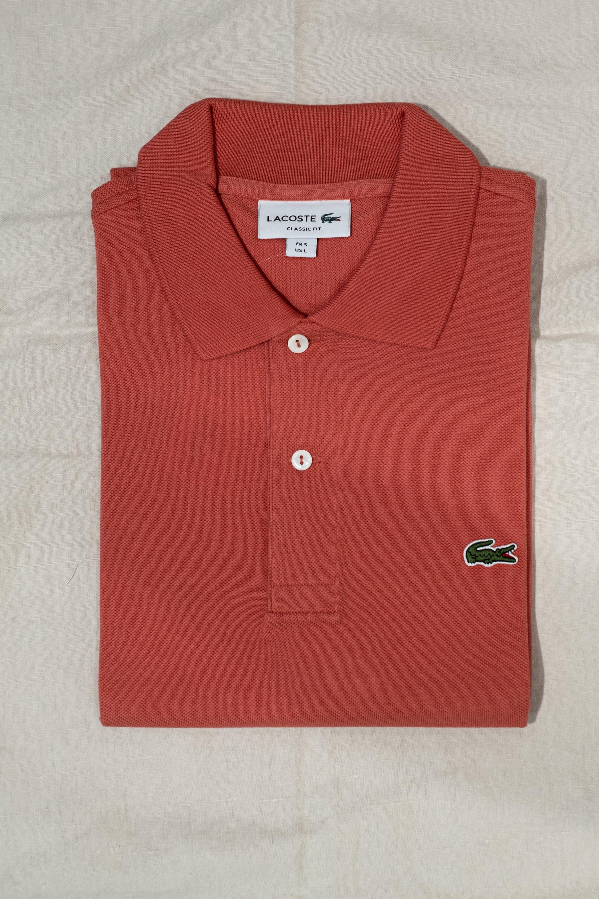 Gaffi Store 1966 Polo Originale L.12.12 Salmone Lacoste