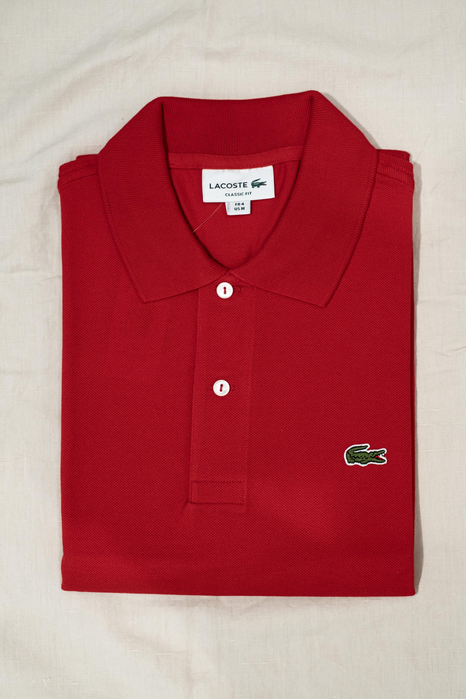 Gaffi Store 1966 Polo Originale L.12.12 Rouge Lacoste