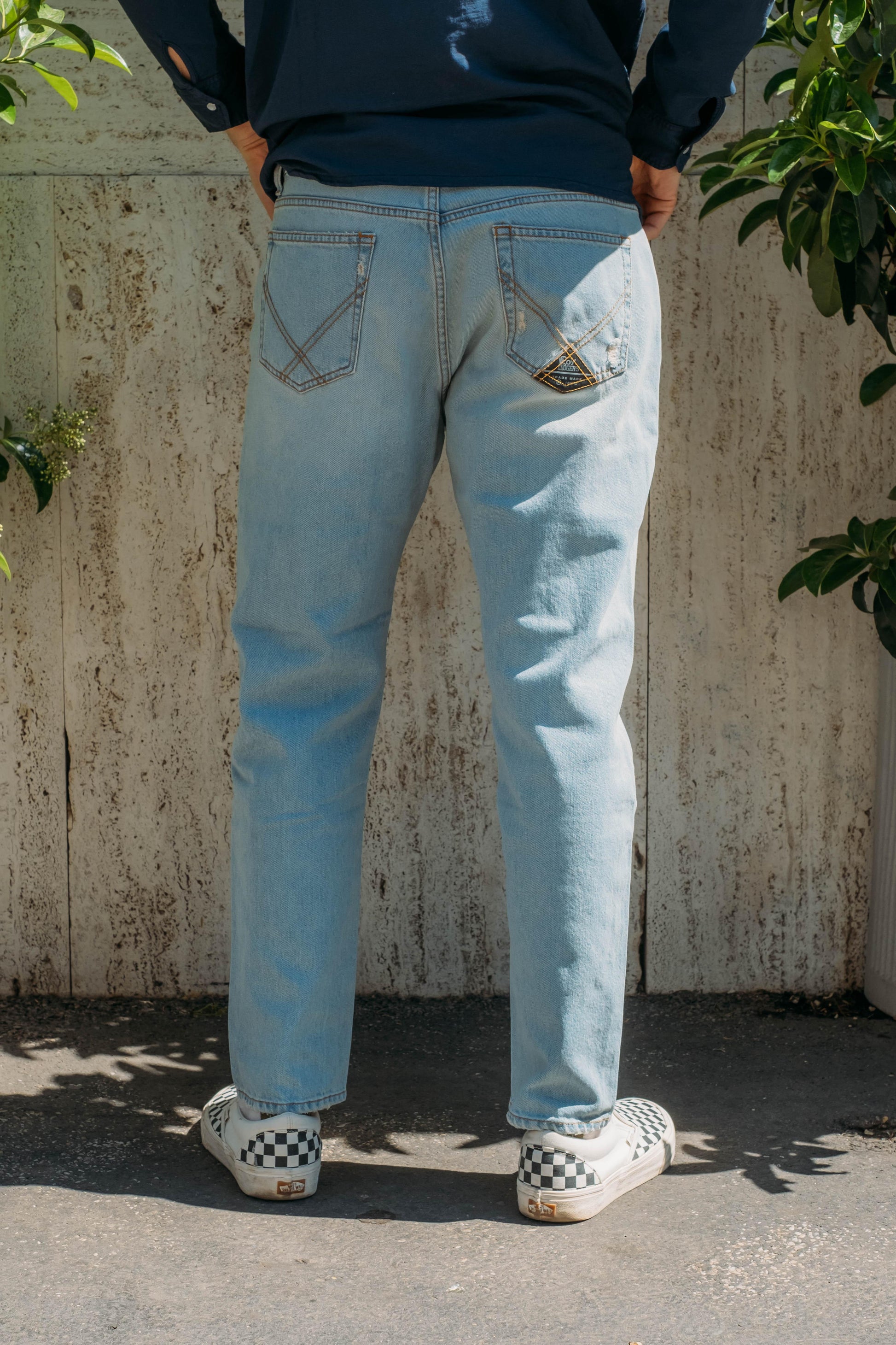 Gaffi Store 1966 Jeans Dapper Russel Blue Denim Roy Roger's