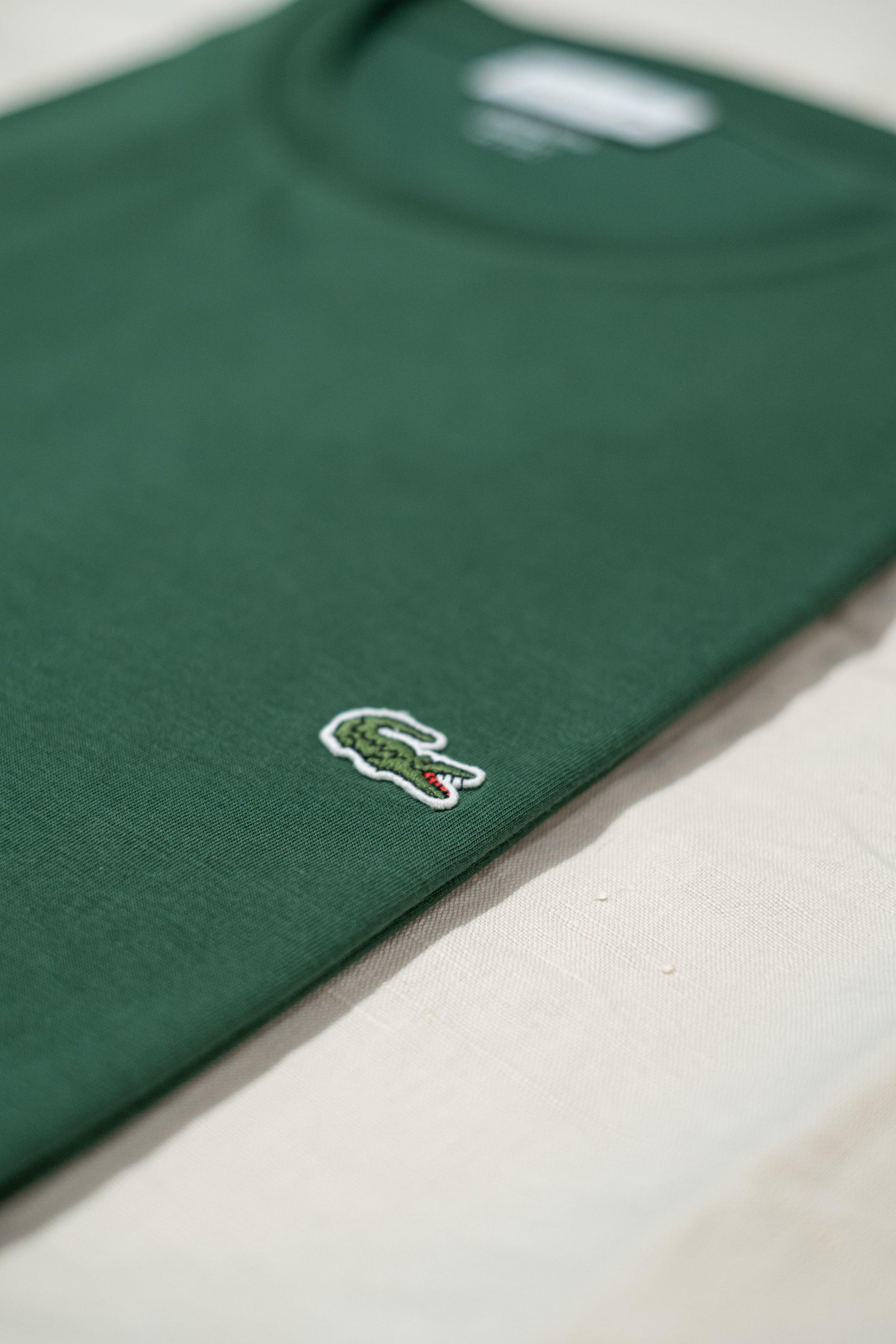 Gaffi Store 1966 T-shirt in Jersey Pima Verde Lacoste