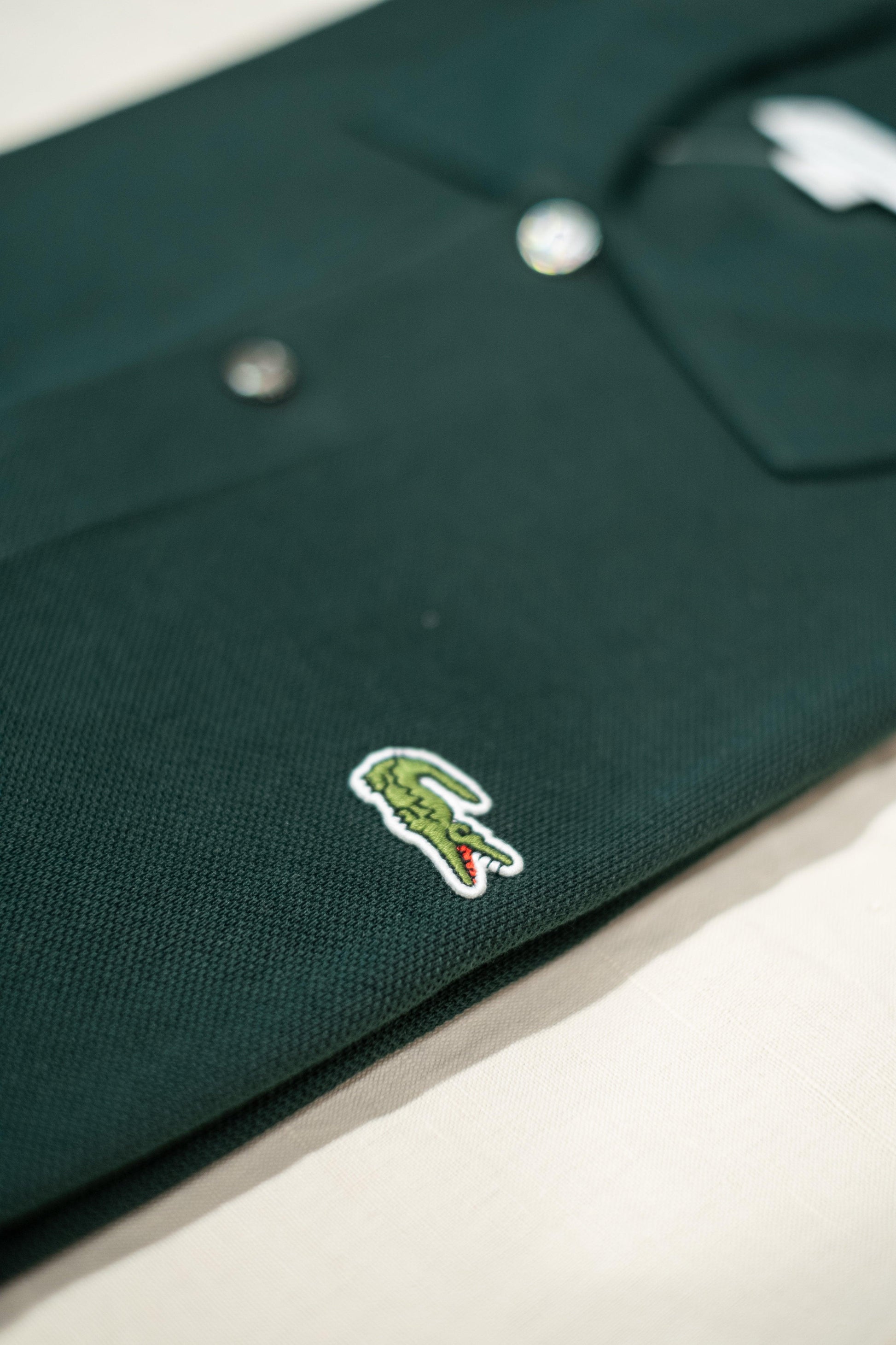 Gaffi Store 1966 Polo Originale L.12.12 Verde Sinople Lacoste