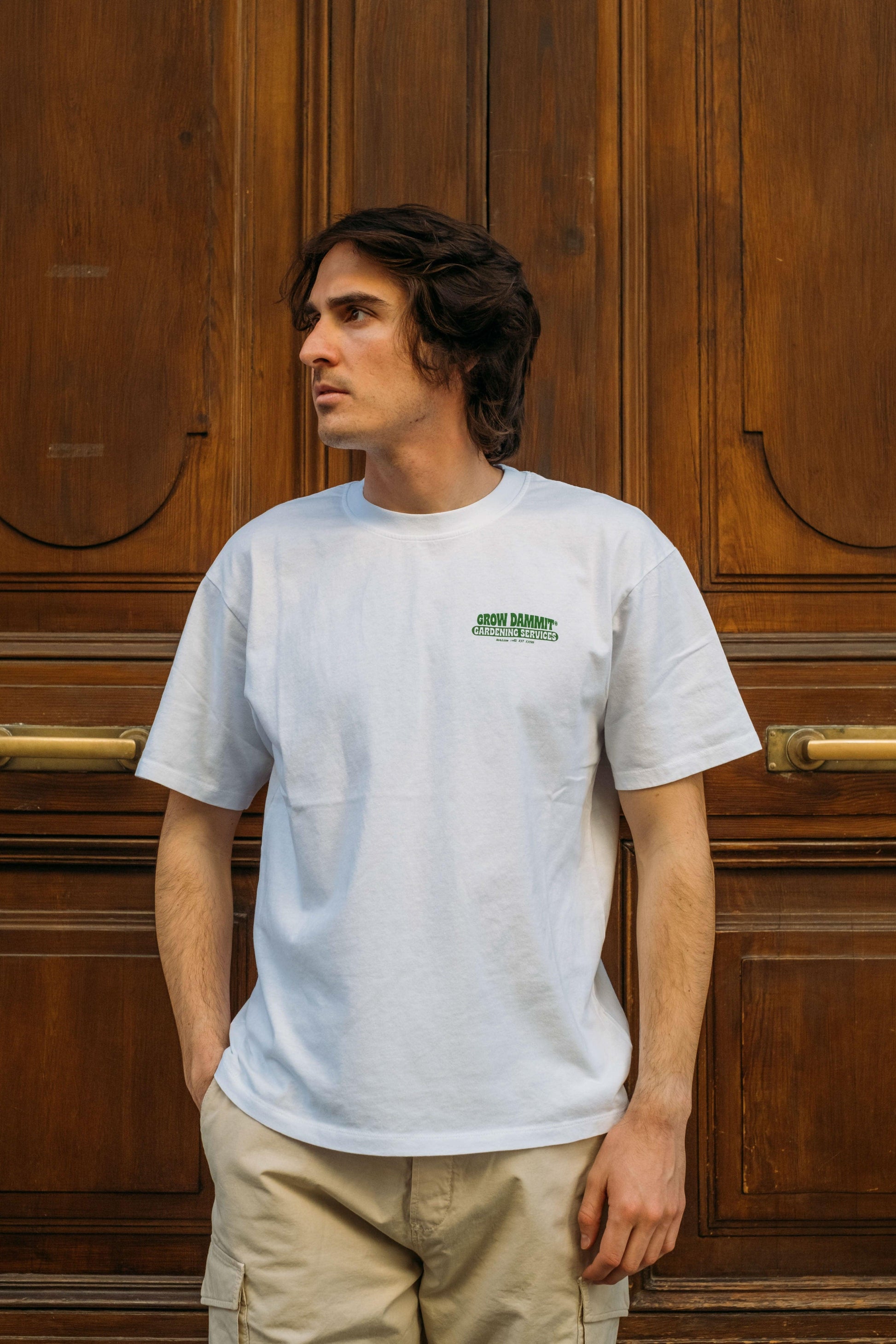 Gaffi Store 1966 Gardening Services T-shirt White Edwin