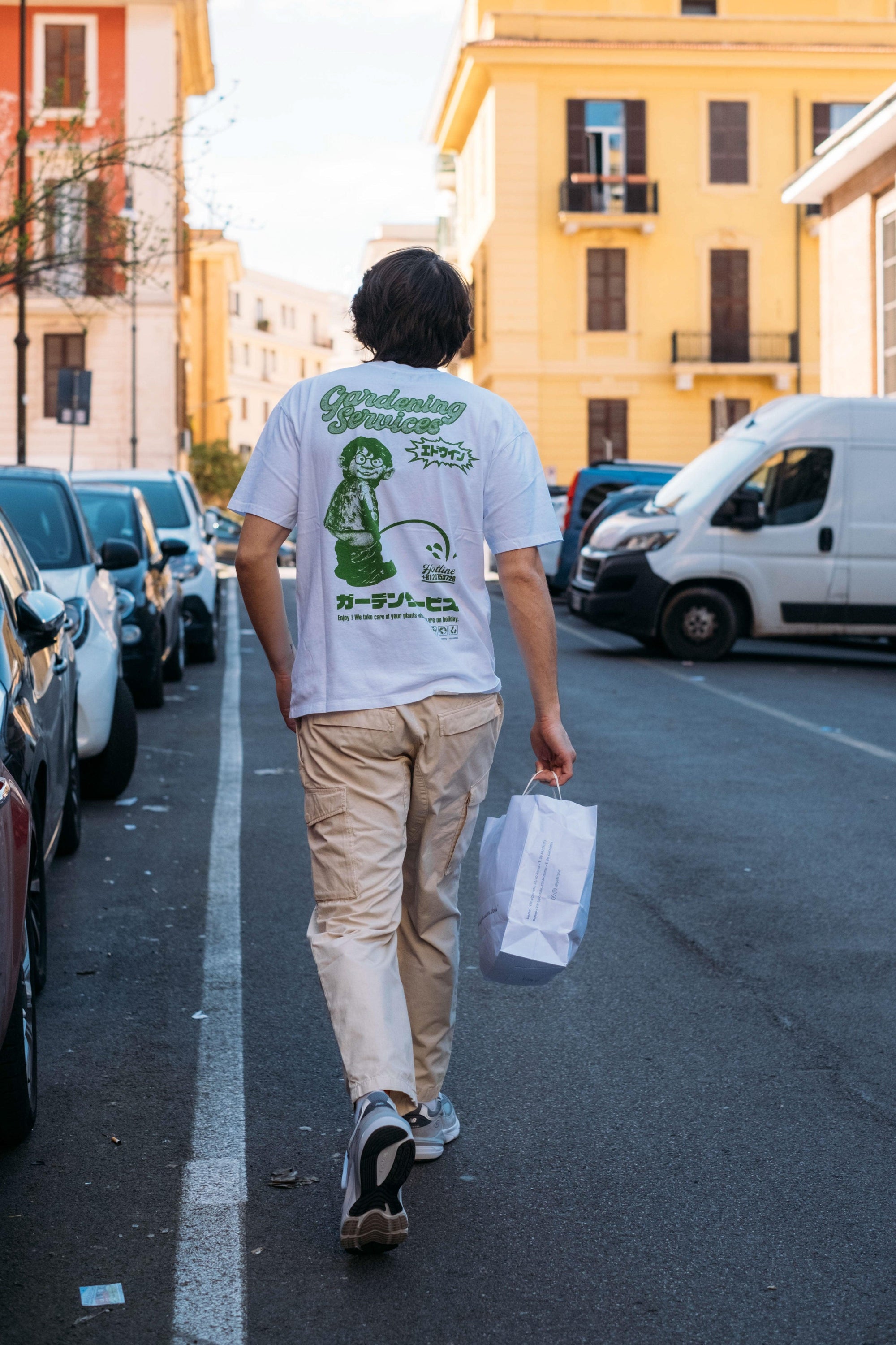 Gaffi Store 1966 Gardening Services T-shirt White Edwin