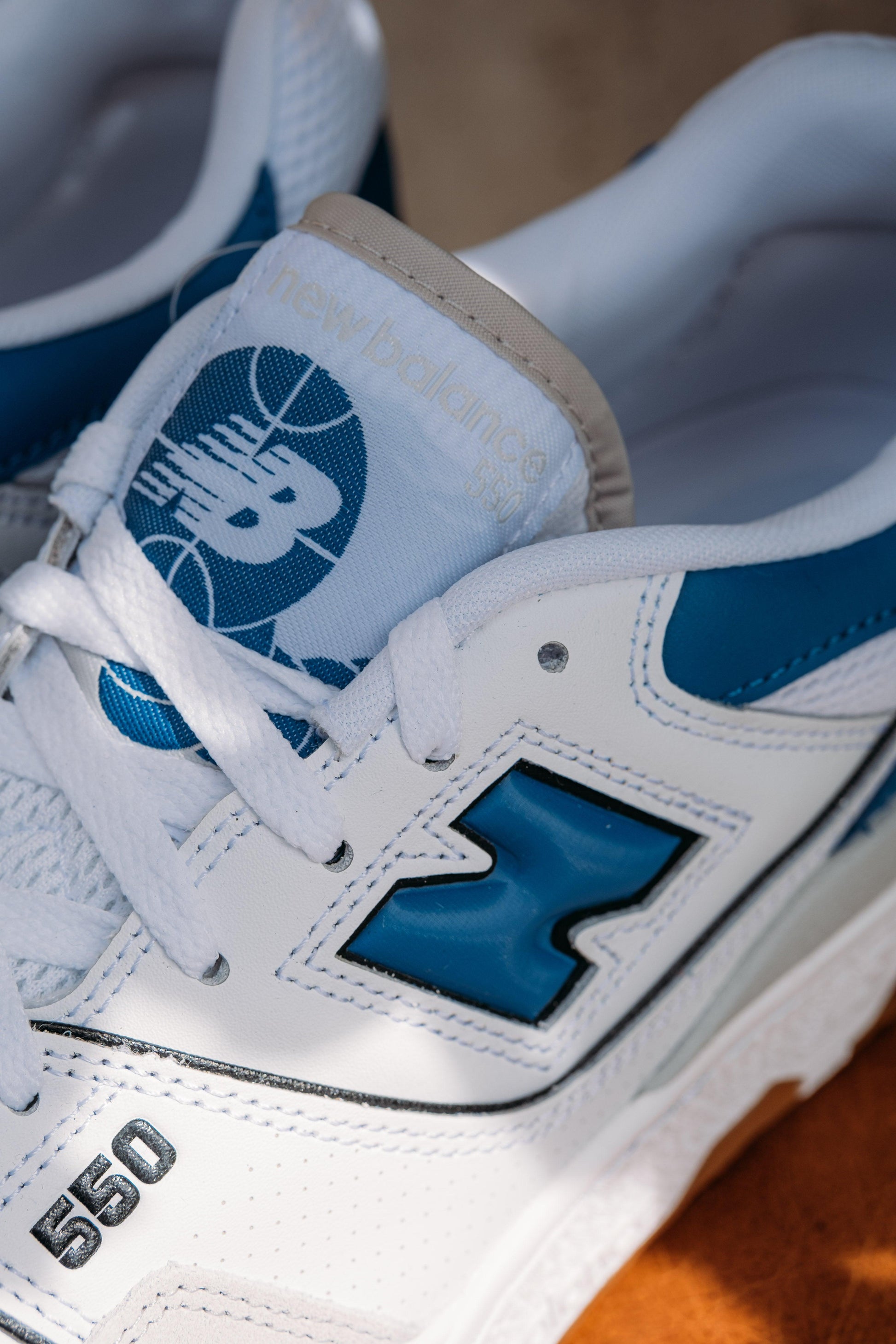 Gaffi Store 1966 550 White/Blue New Balance