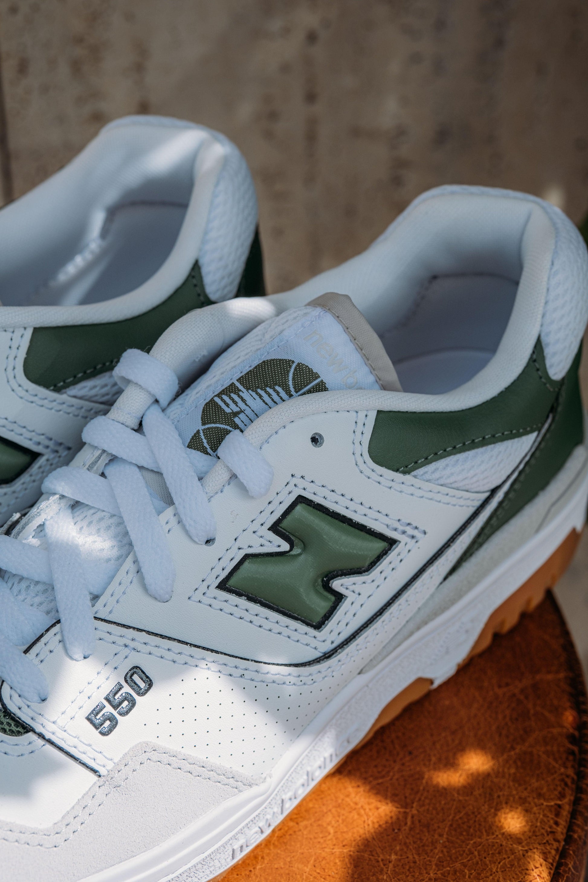 Gaffi Store 1966 550 White/Green New Balance