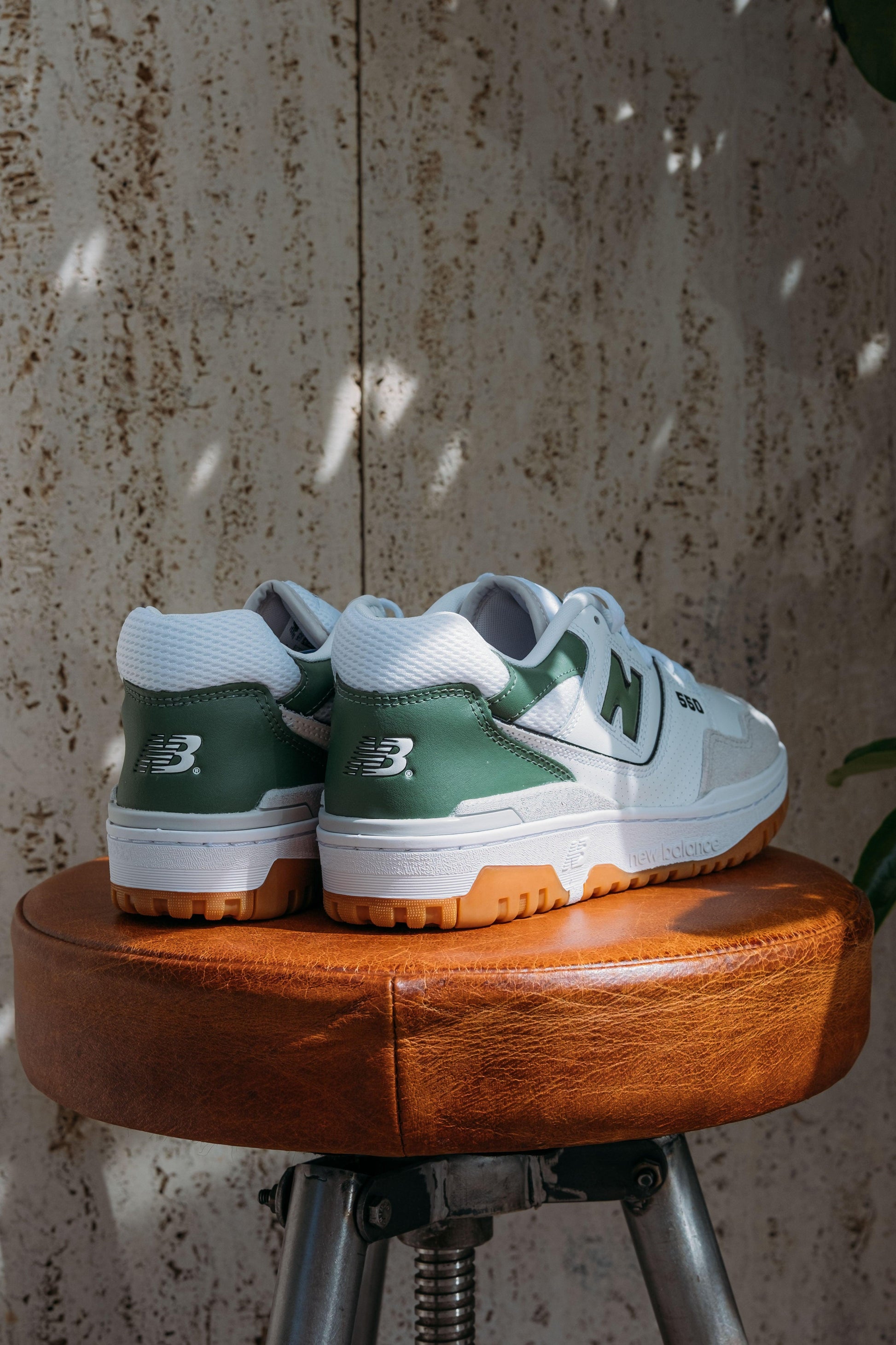 Gaffi Store 1966 550 White/Green New Balance