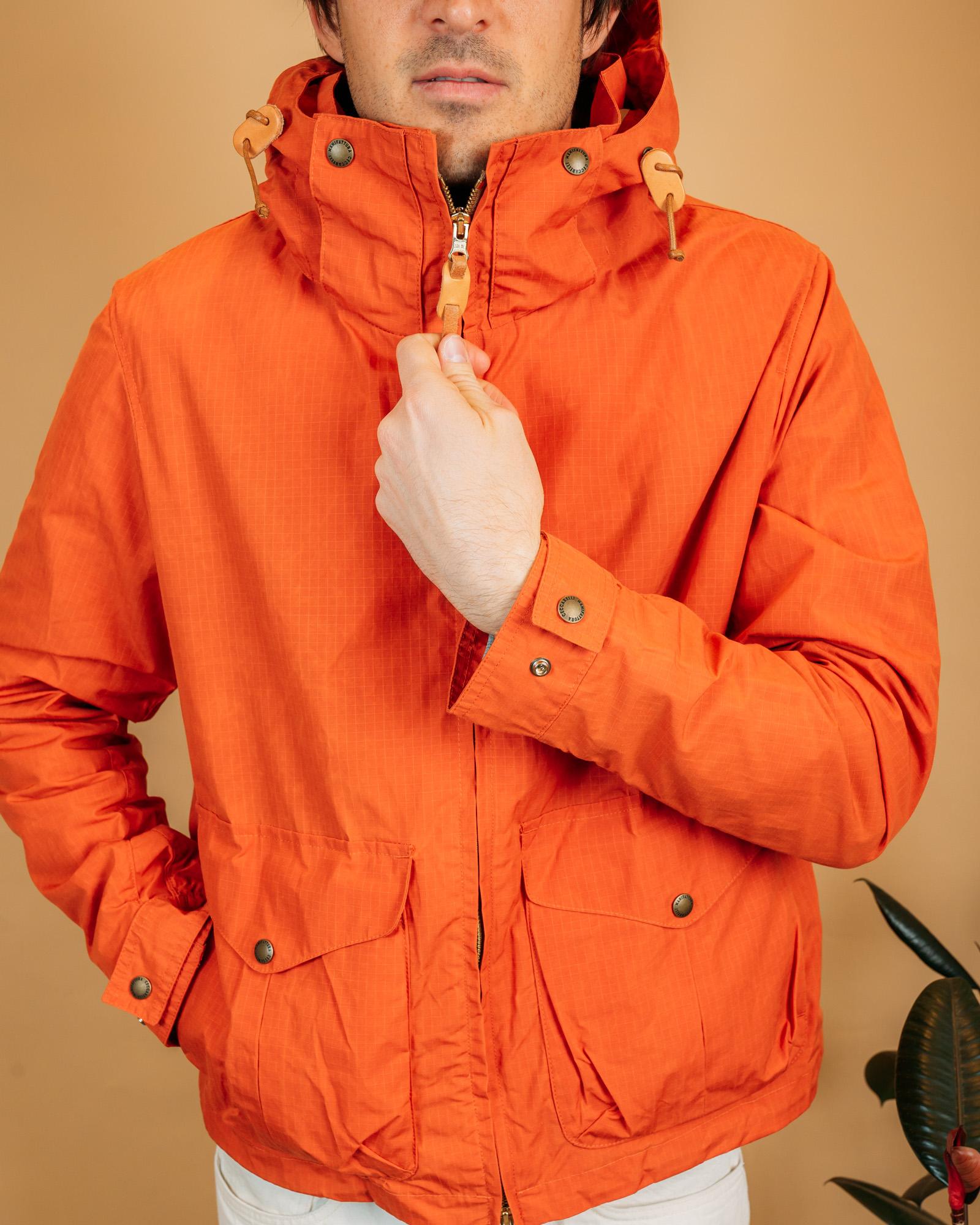 All Seasons Blazer Coat Orange 6038 OR Manifattura Ceccarelli 