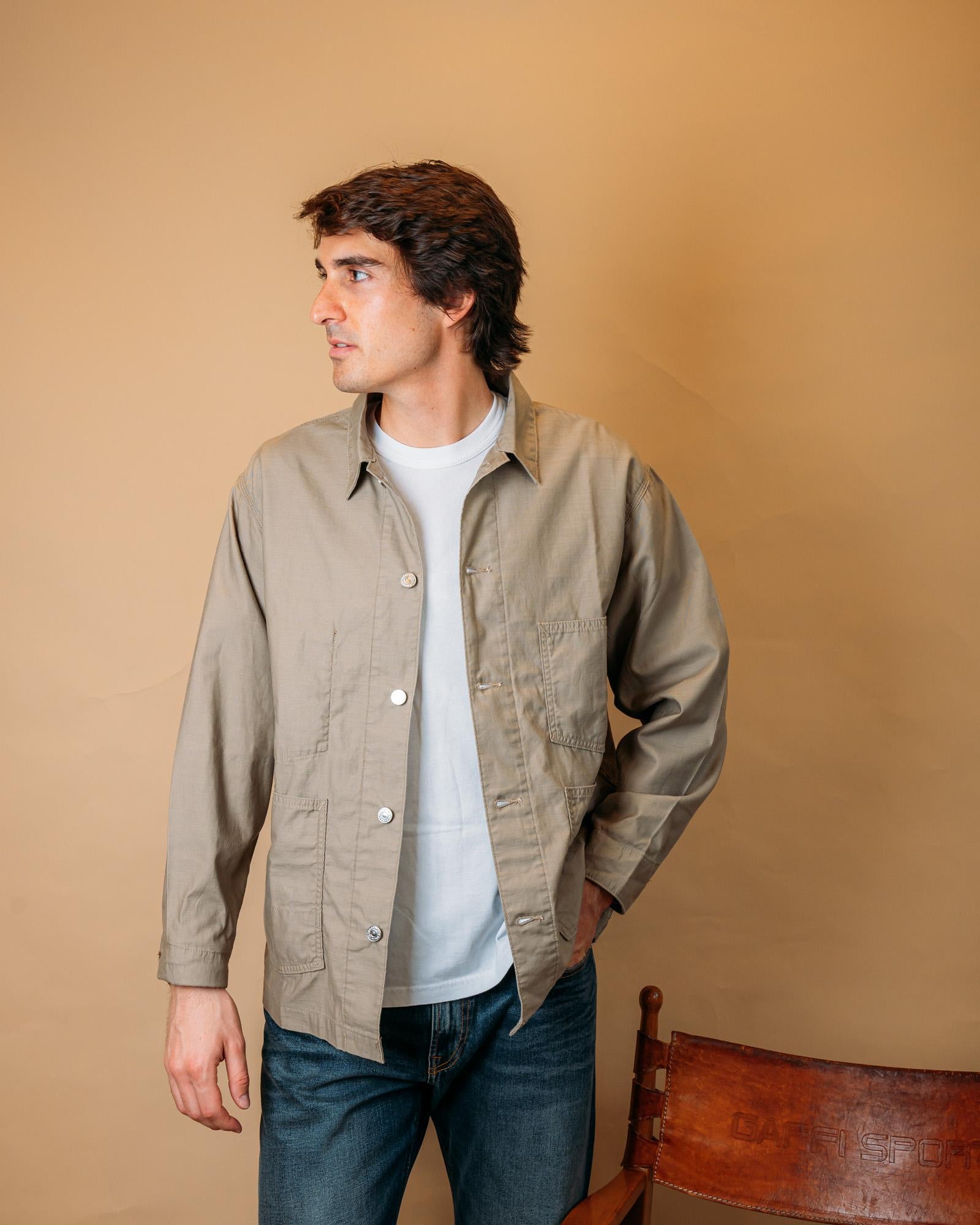 Giacca Coverall Japan Beige I036714 69.67 Edwin 